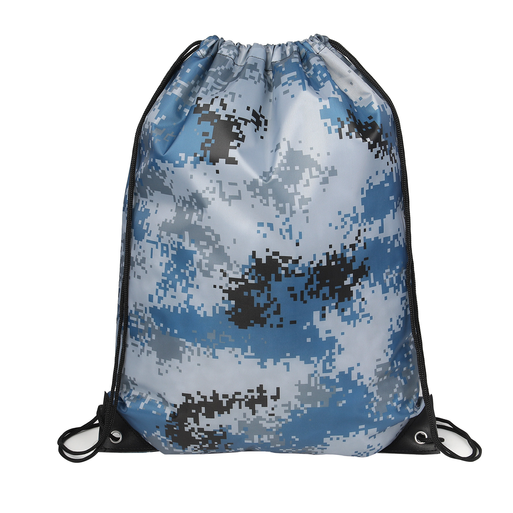Waterproof 210D Camo Drawstring Backpack