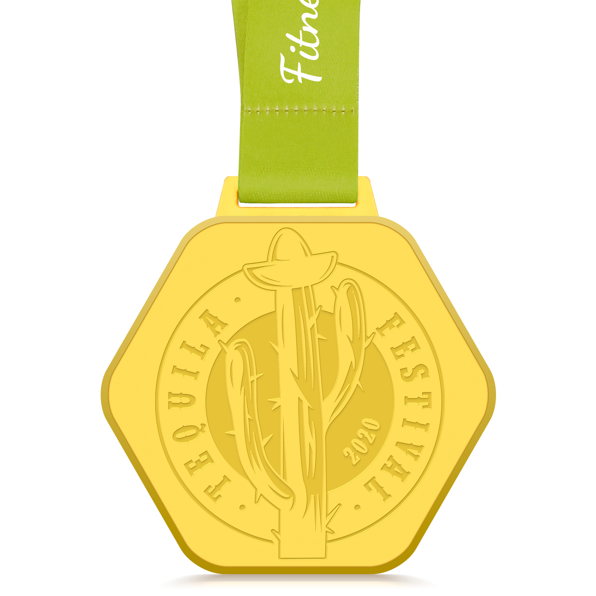 Custom Struck Metal Medal (2" Diameter)