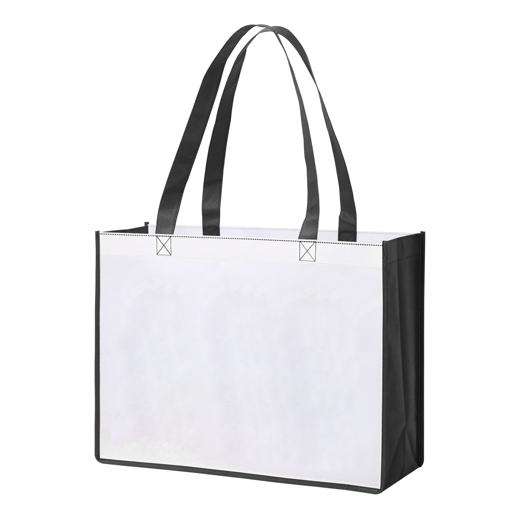 Laminated Non Woven Tote(12" X 16" X 6")