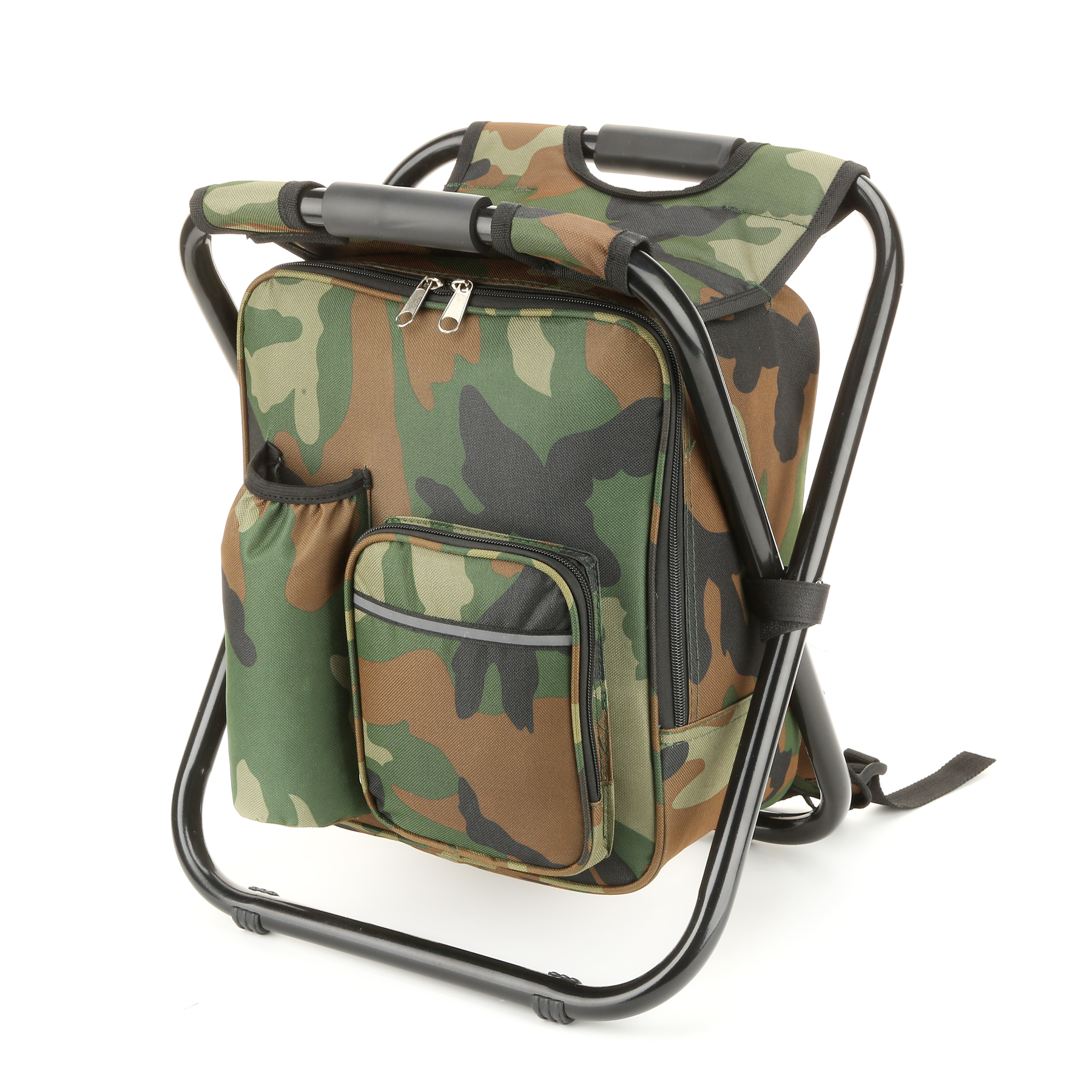 Tri-Function Foldable Cooler Backpack Chair