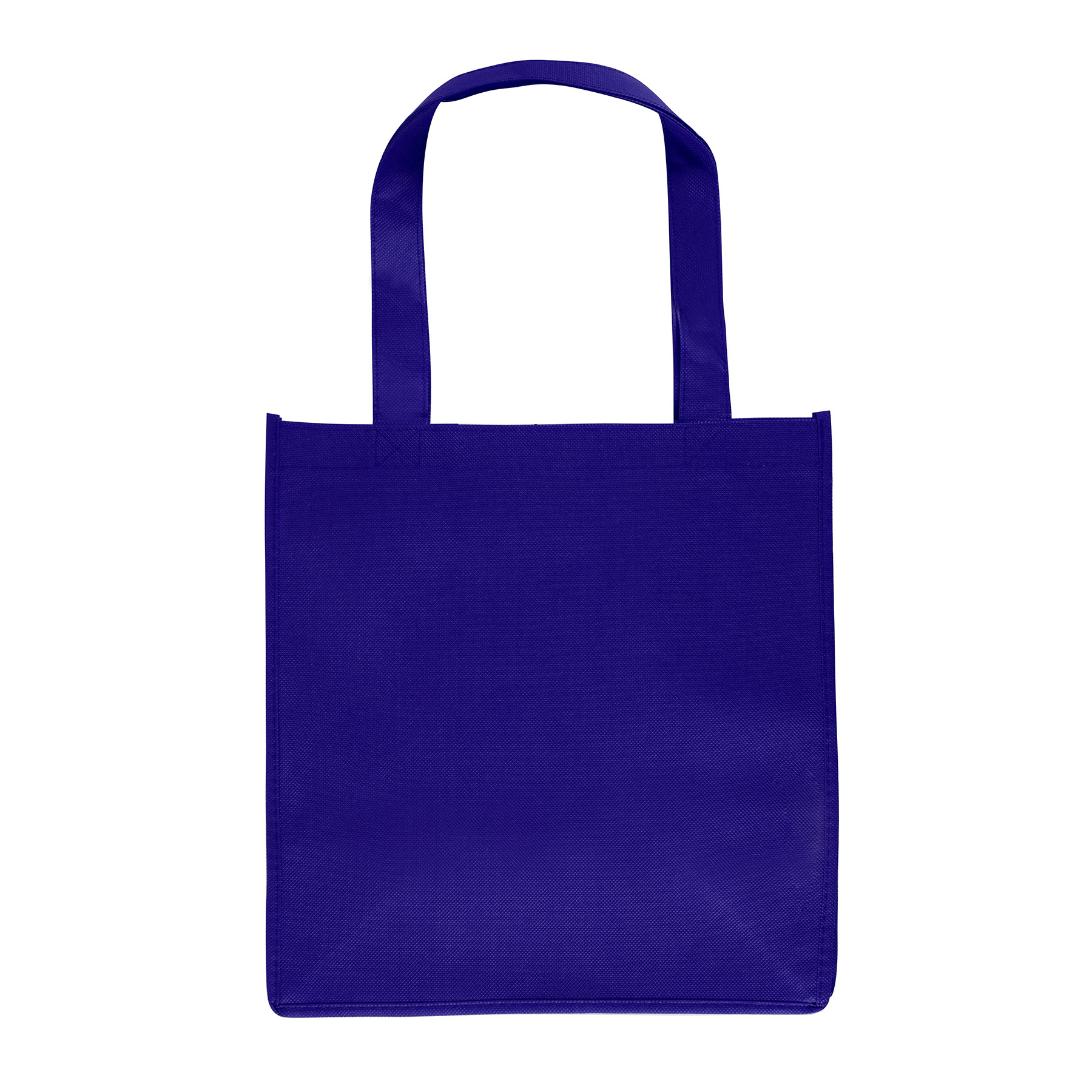 Reusable Non-woven Grocery Tote Bags（12'' x 13'' x 8''）