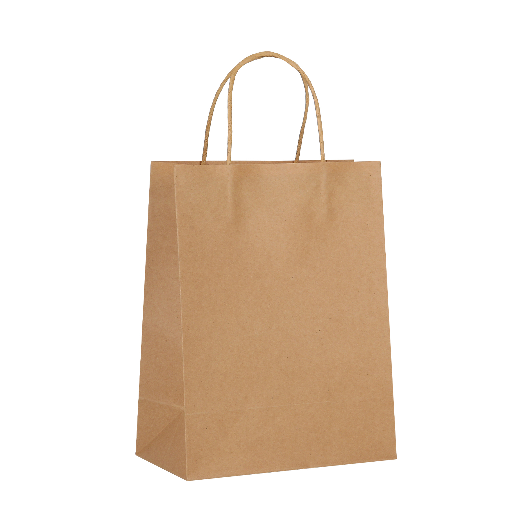 Twisted Handle Kraft Grocery Bag
