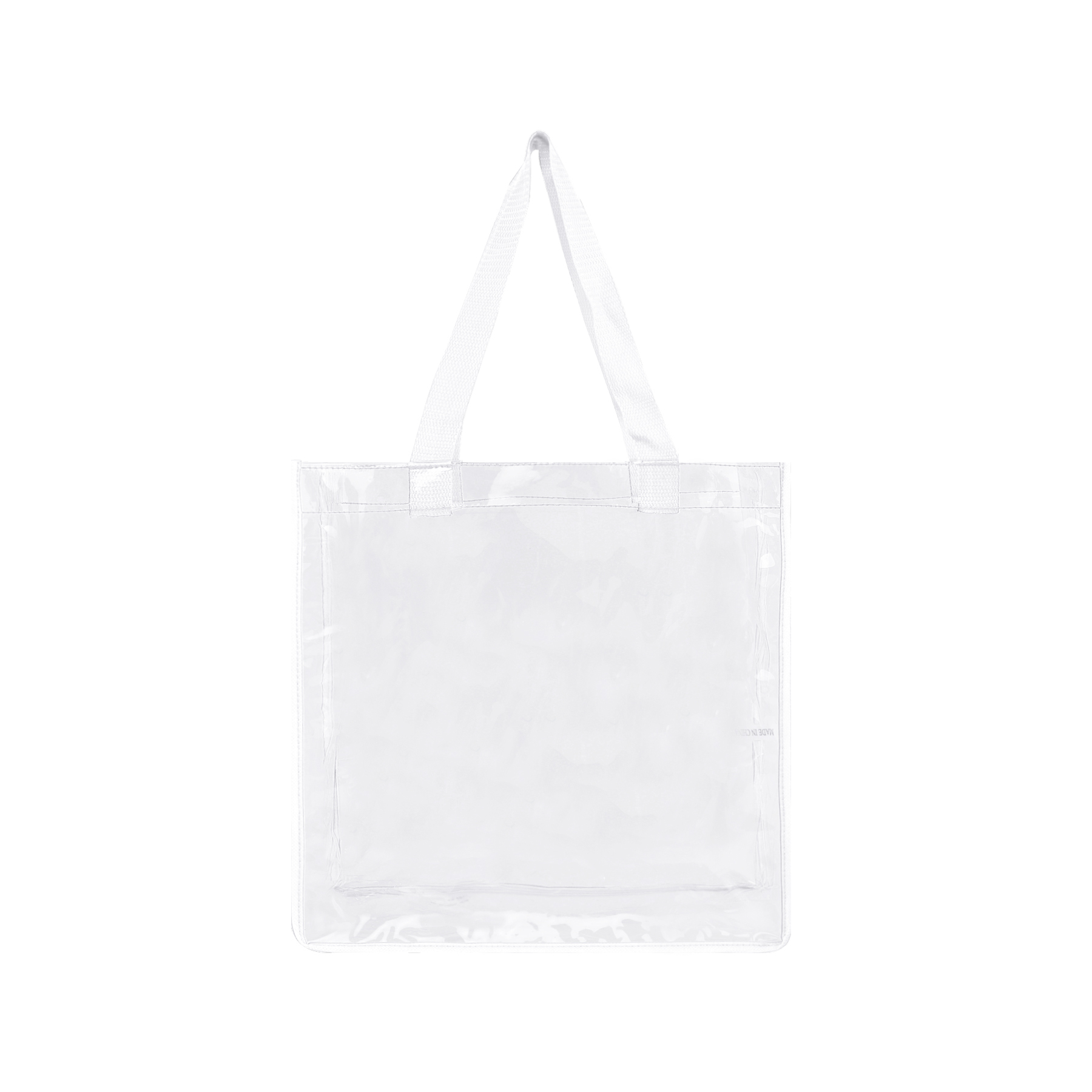 Transparent Stadium Tote Bag