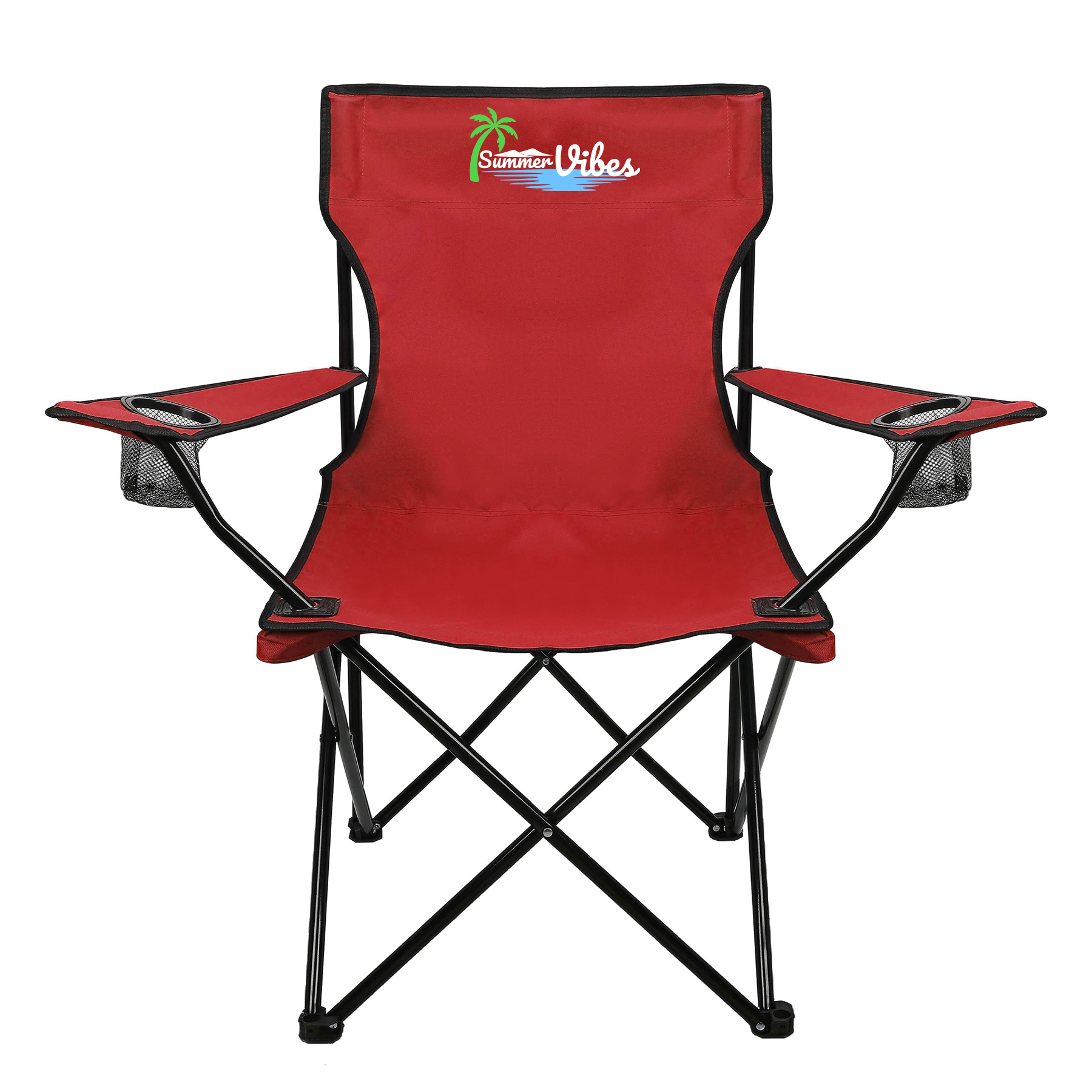 300lb Capacity Premium Camp Chair (Folding Design)