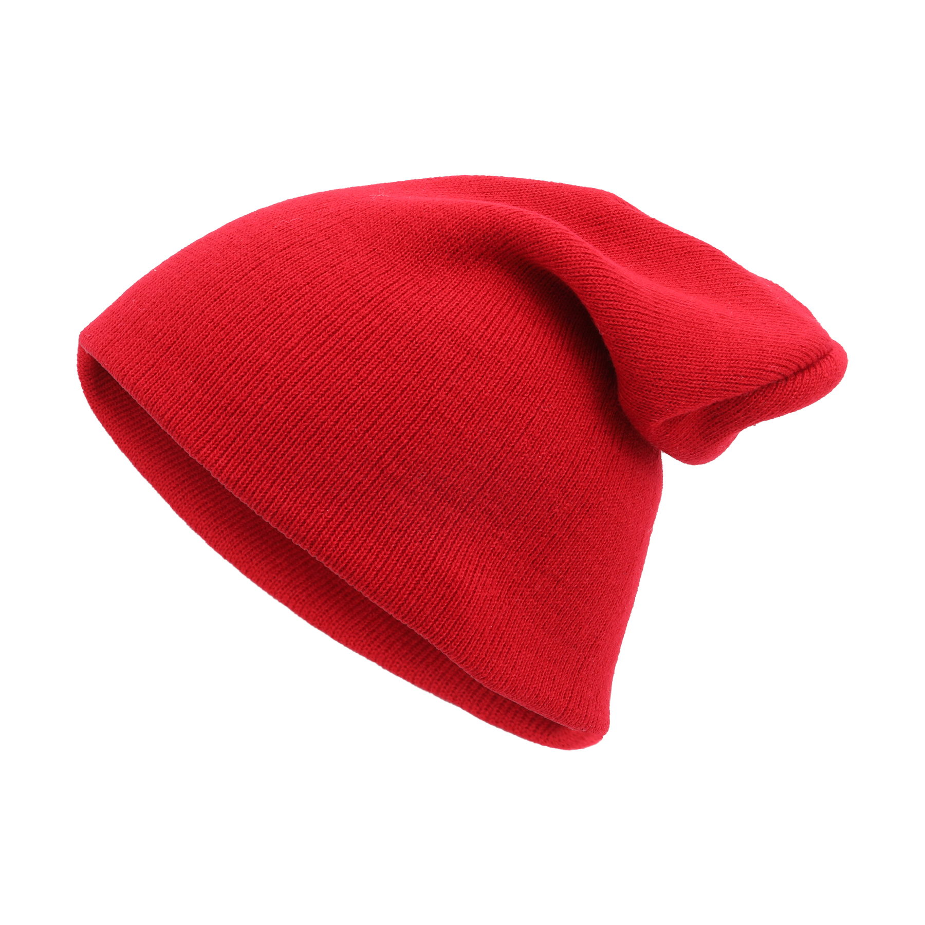 Double-Layer Knit Beanie
