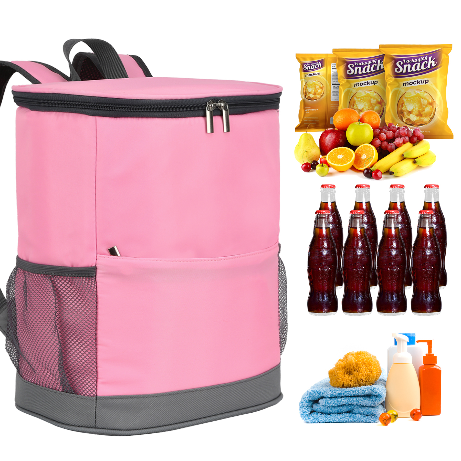Noah 16-Can Insulated Backpack Cooler
