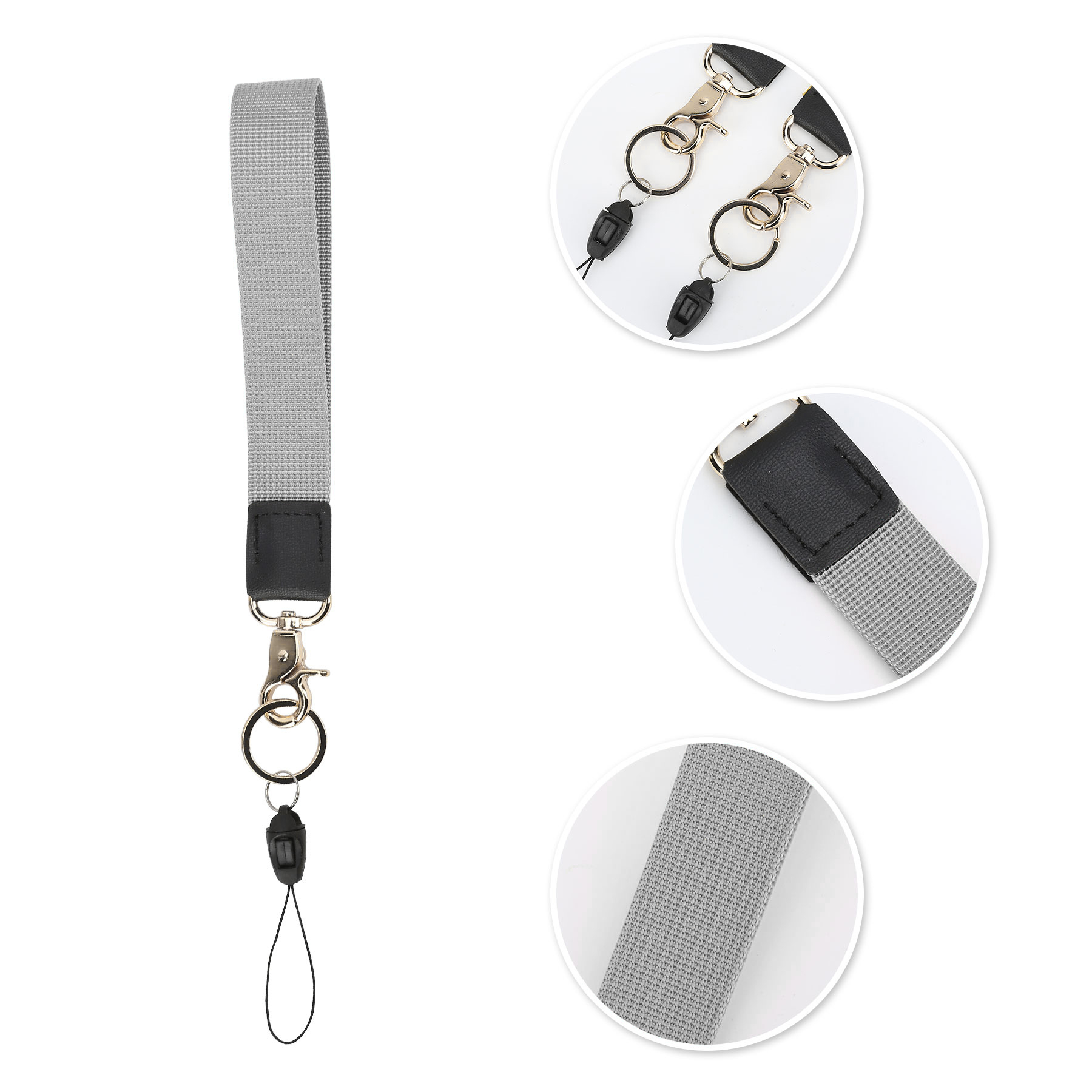 1" Wide Polyester Key Wristband