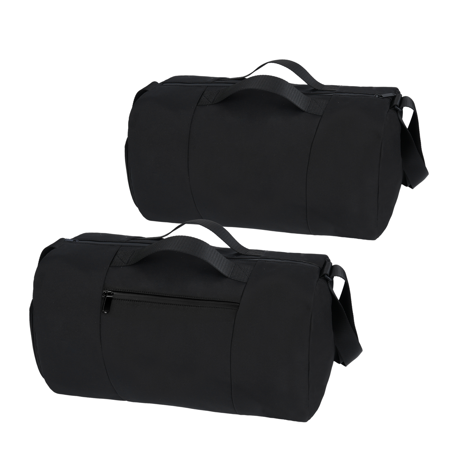 High-End Gym Bag with Zippered Storage