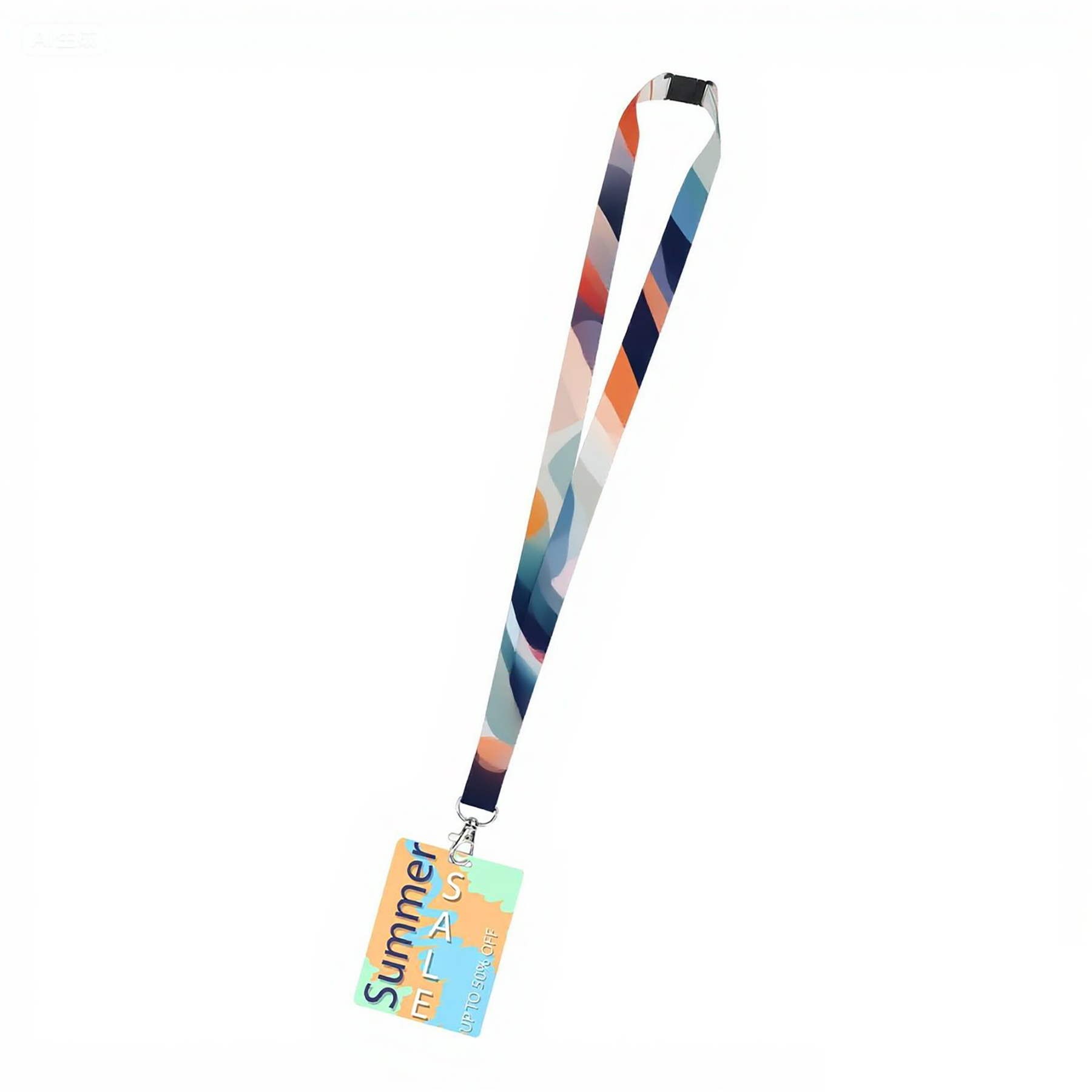 3/4" Full-Color Sublimated ID Lanyard