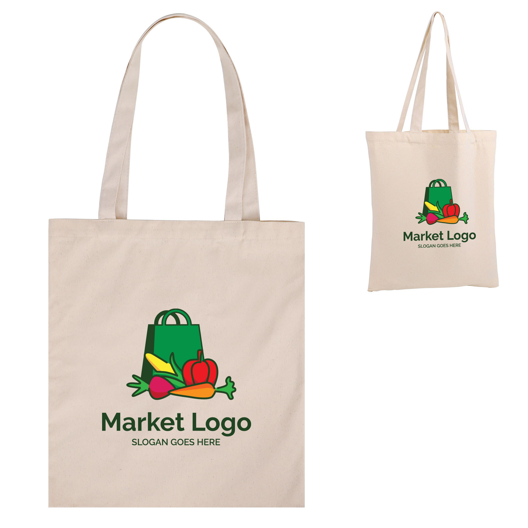 8OZ Cotton Convention Tote Bag