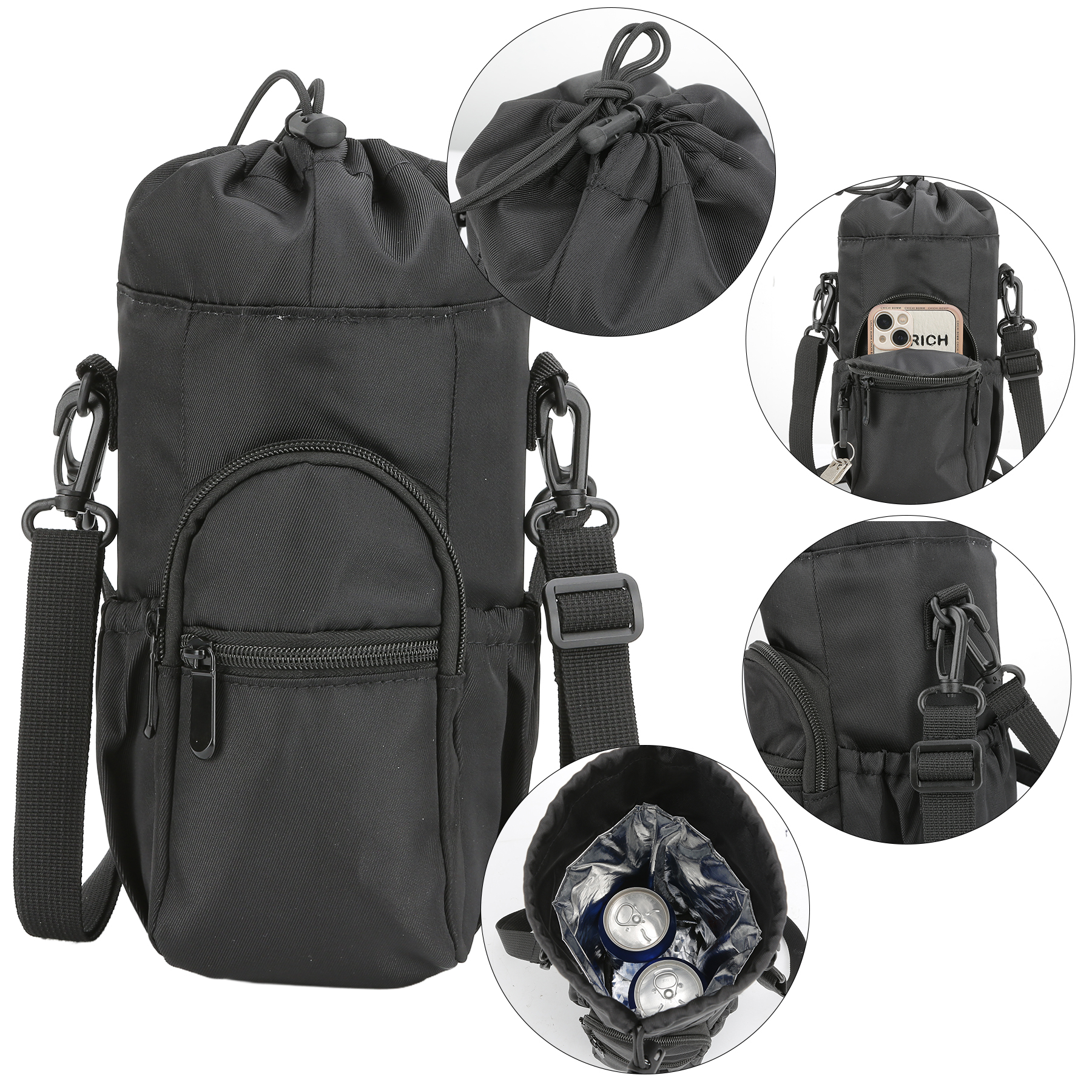 Golf Cooler Sling Drawstring Bag
