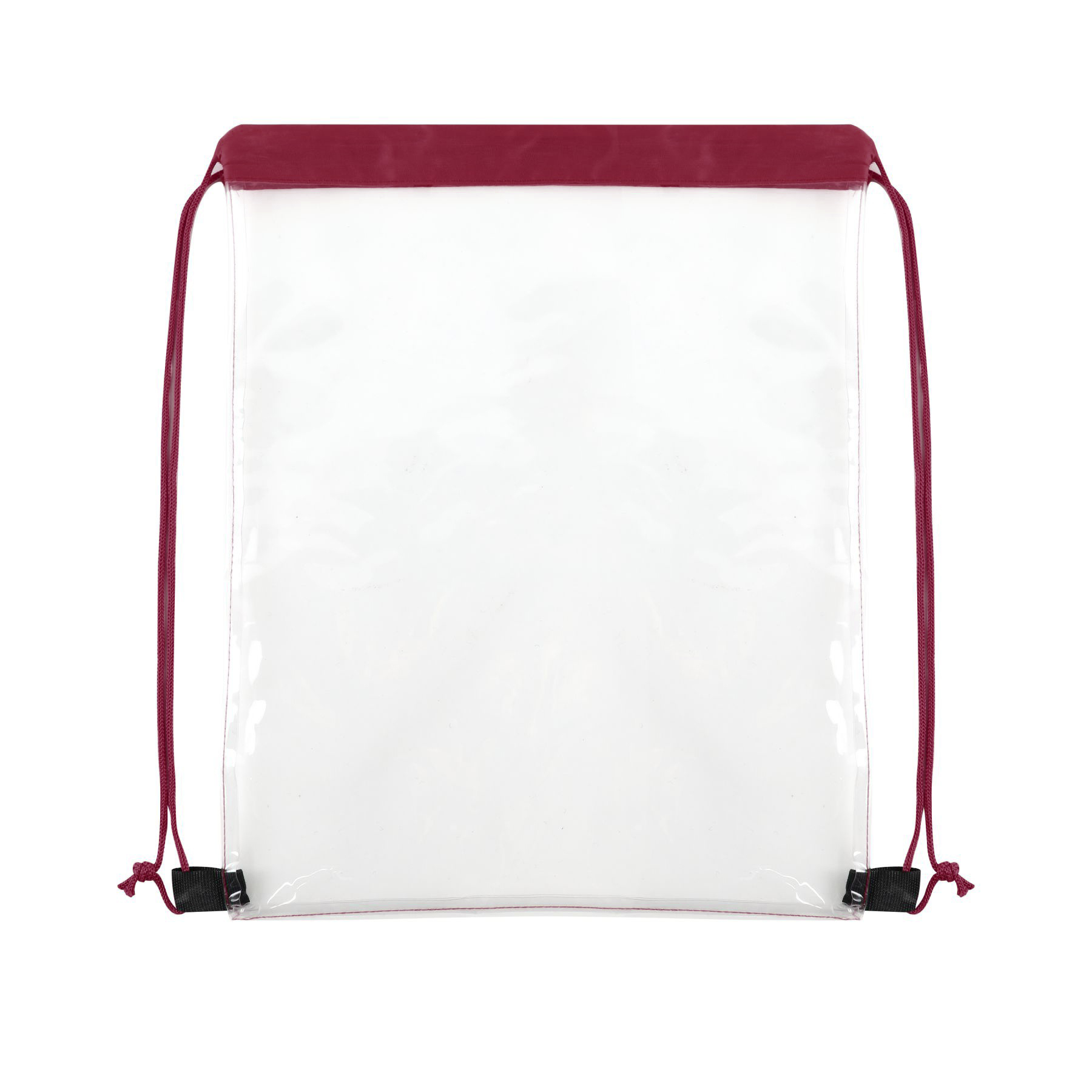 Transparent PVC Drawstring Bag