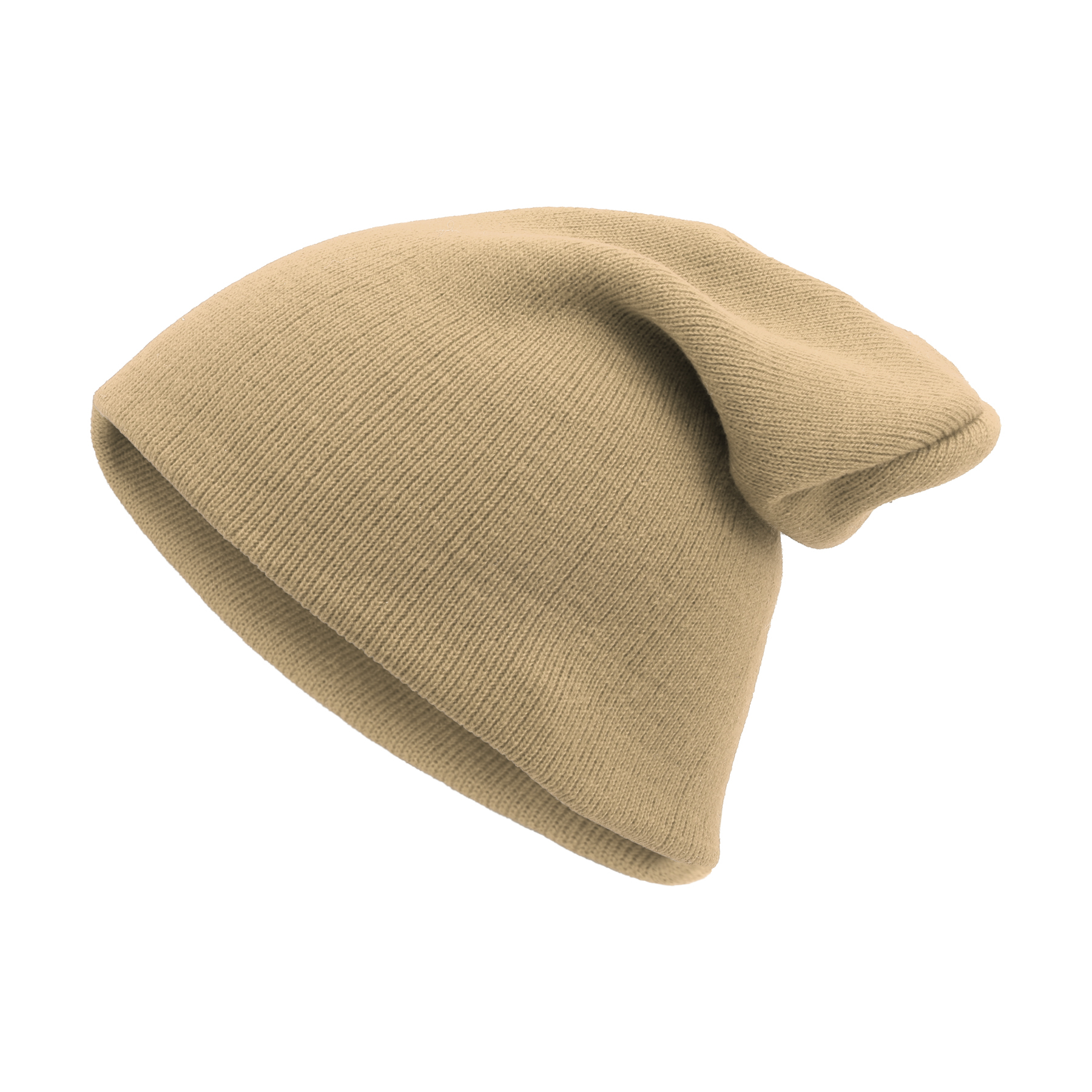 Double-Layer Knit Beanie