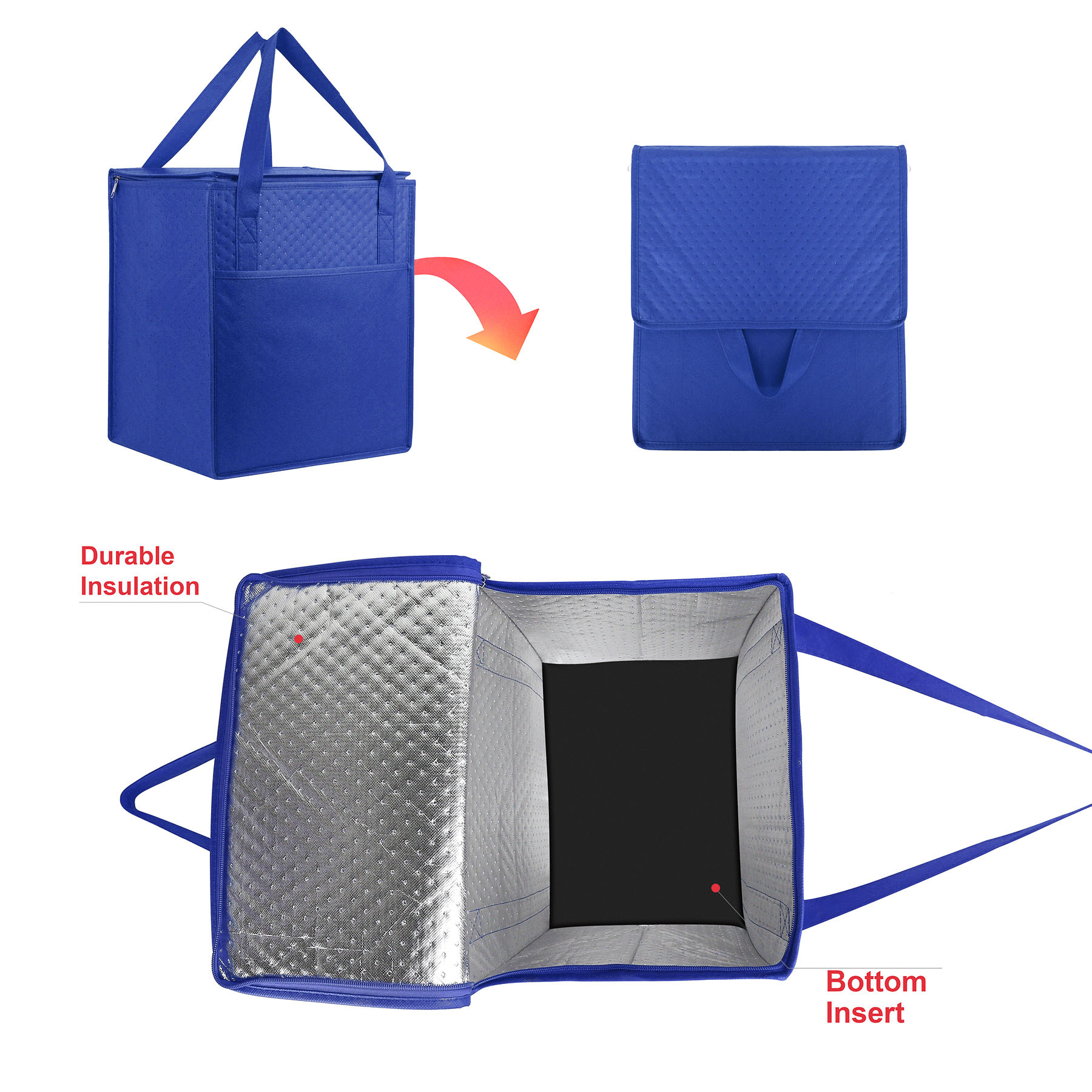 Thermal Super Shopping Tote (Screen Print)