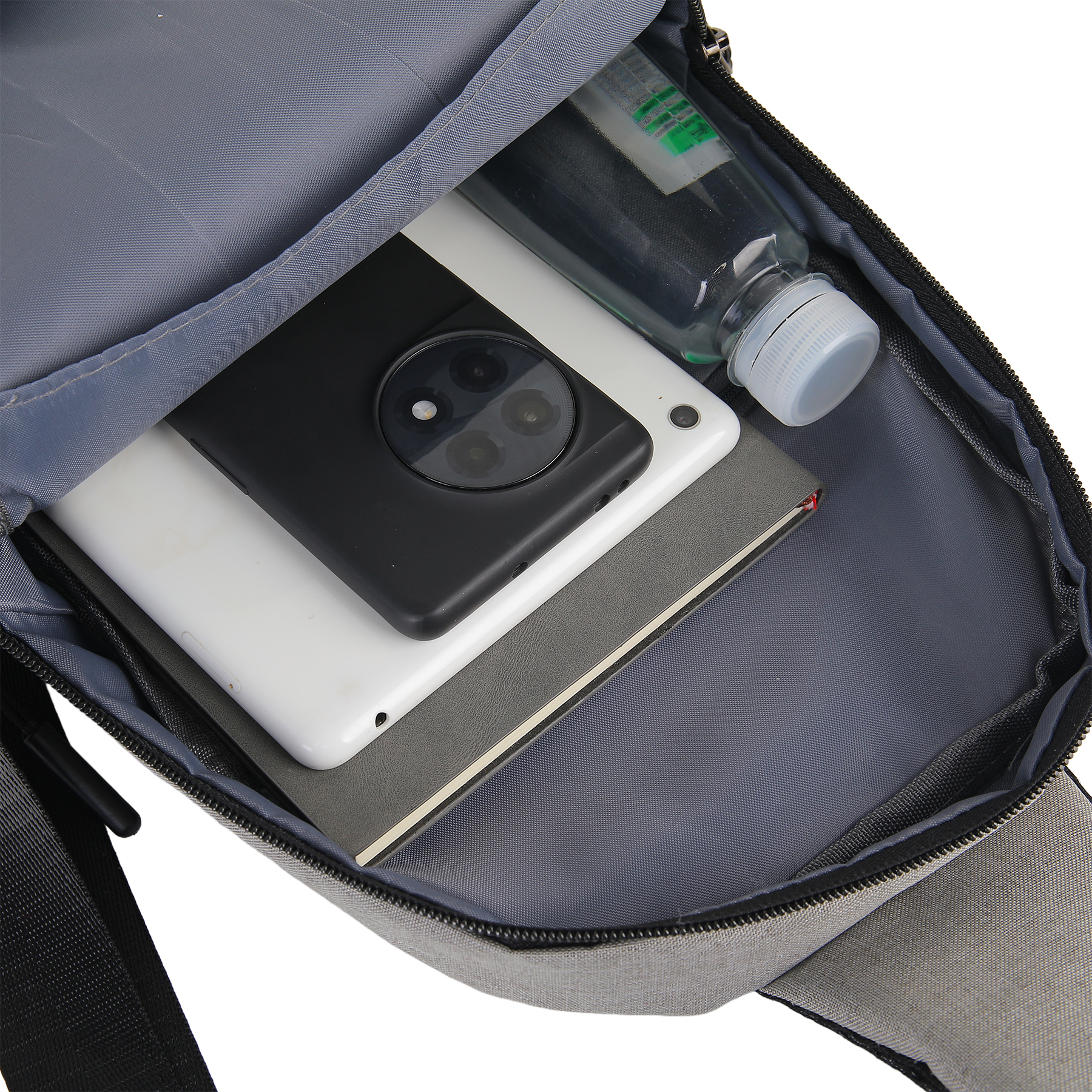 Dual-Tone Crossbody Sling Pack