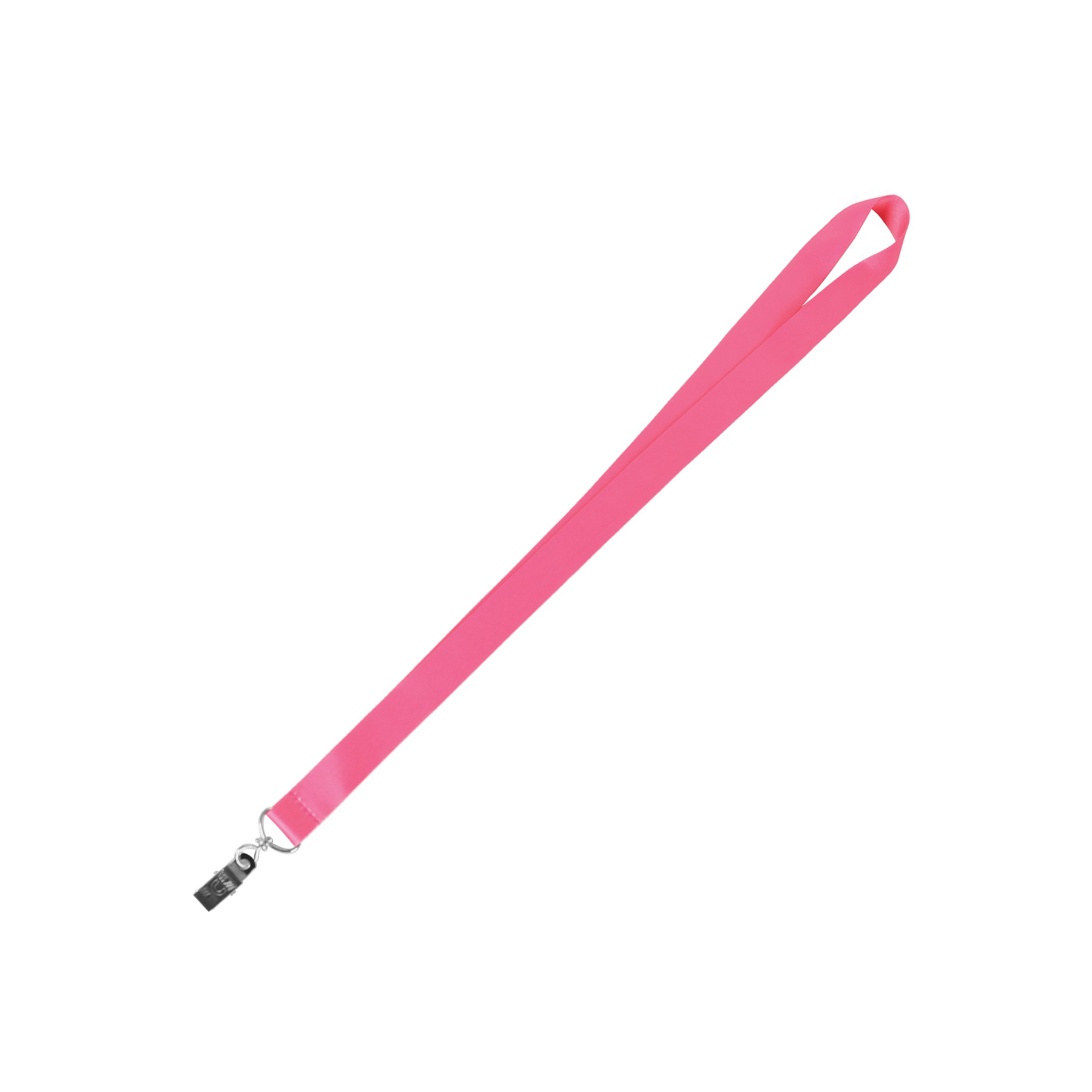 3/4'' Full Color Dye-Sublimation Lanyard with Bulldog Clip Attachment