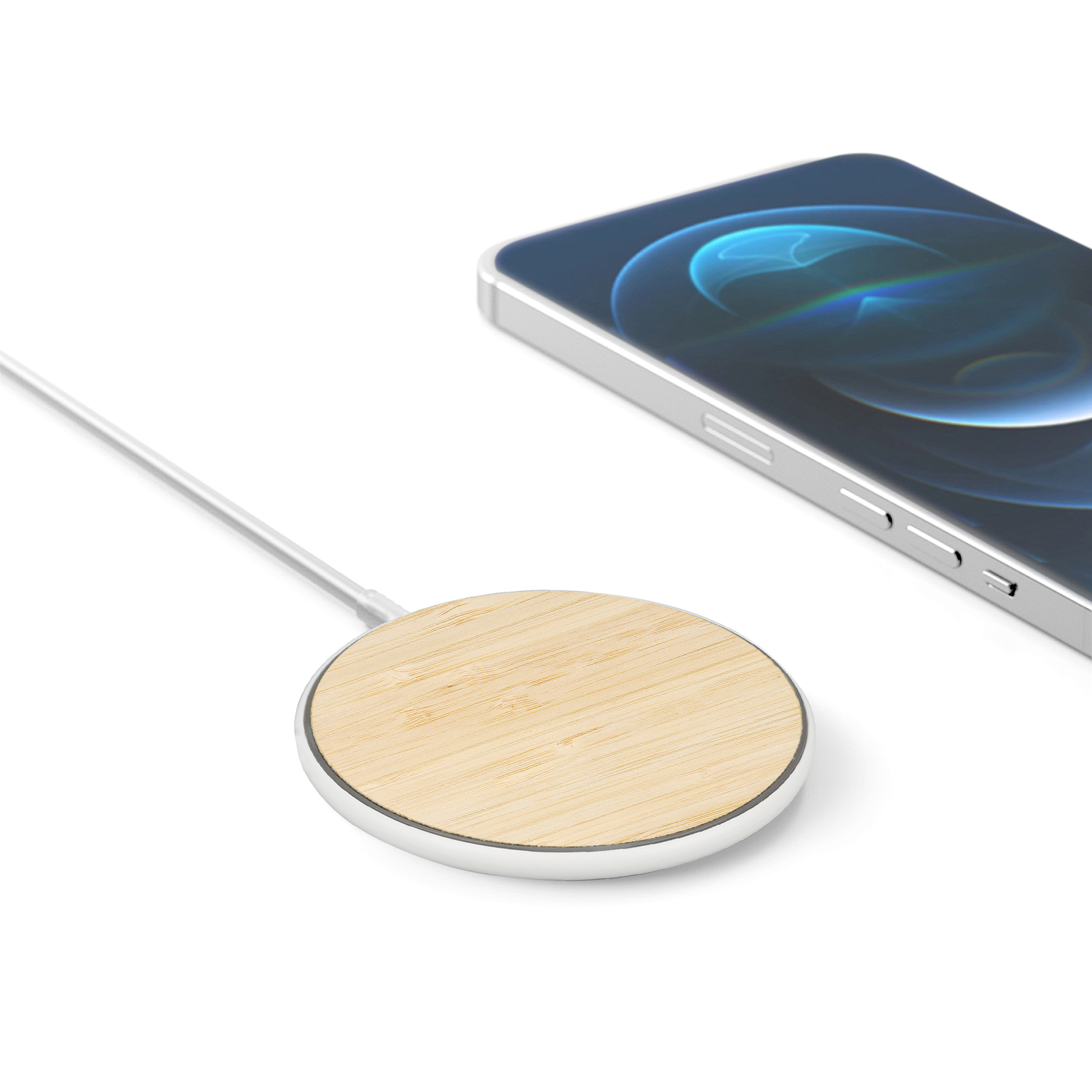 15W Bamboo Wireless Charger