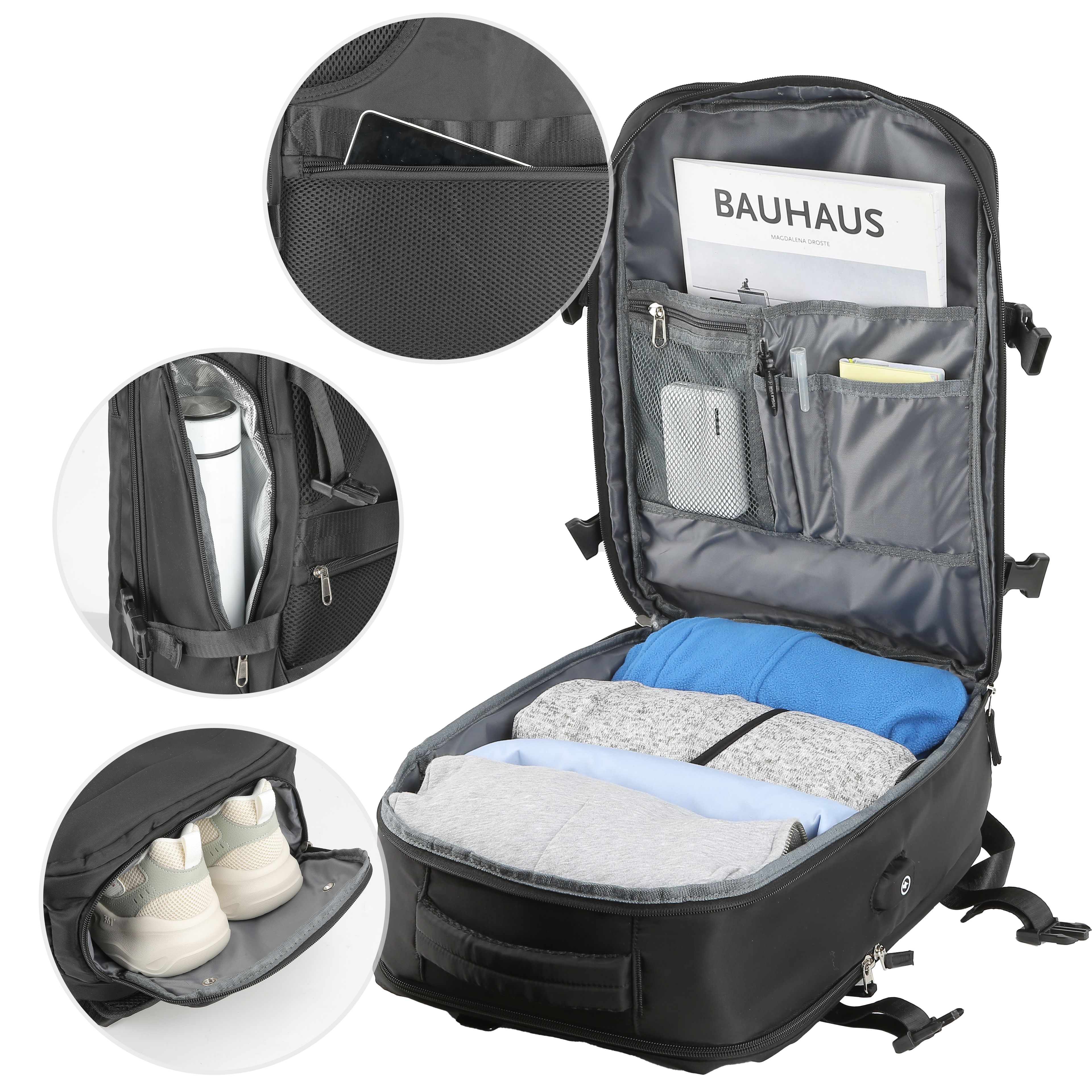 Large Airline-Approved Carry-On Backpack
