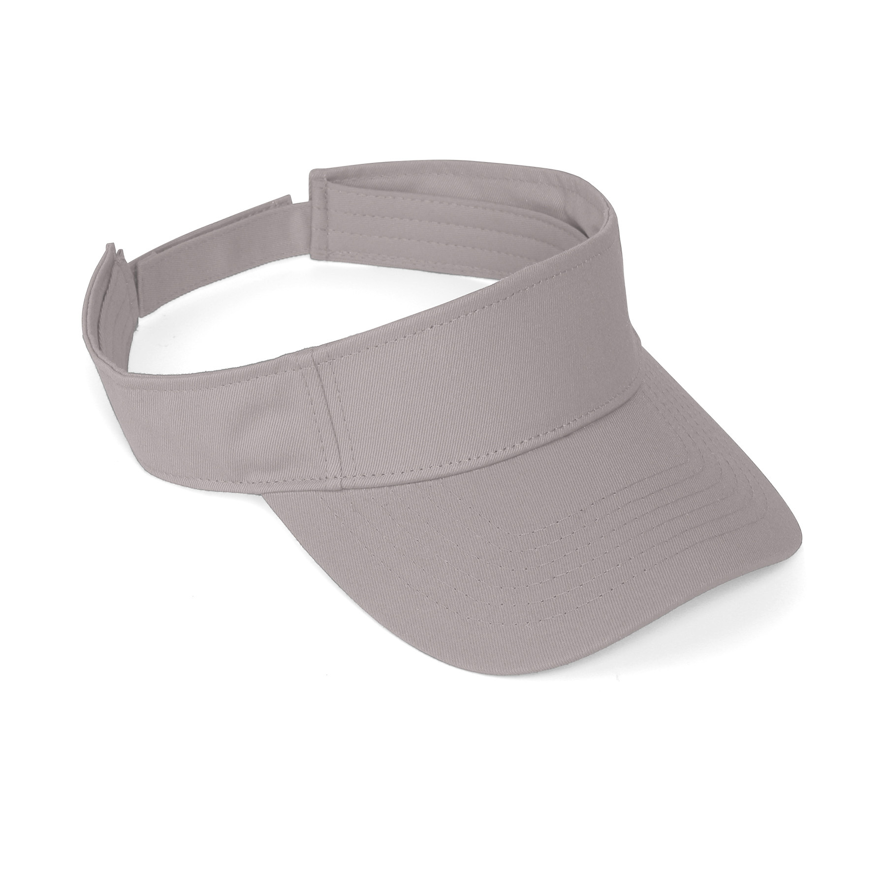 Structured Cotton Visor Hat