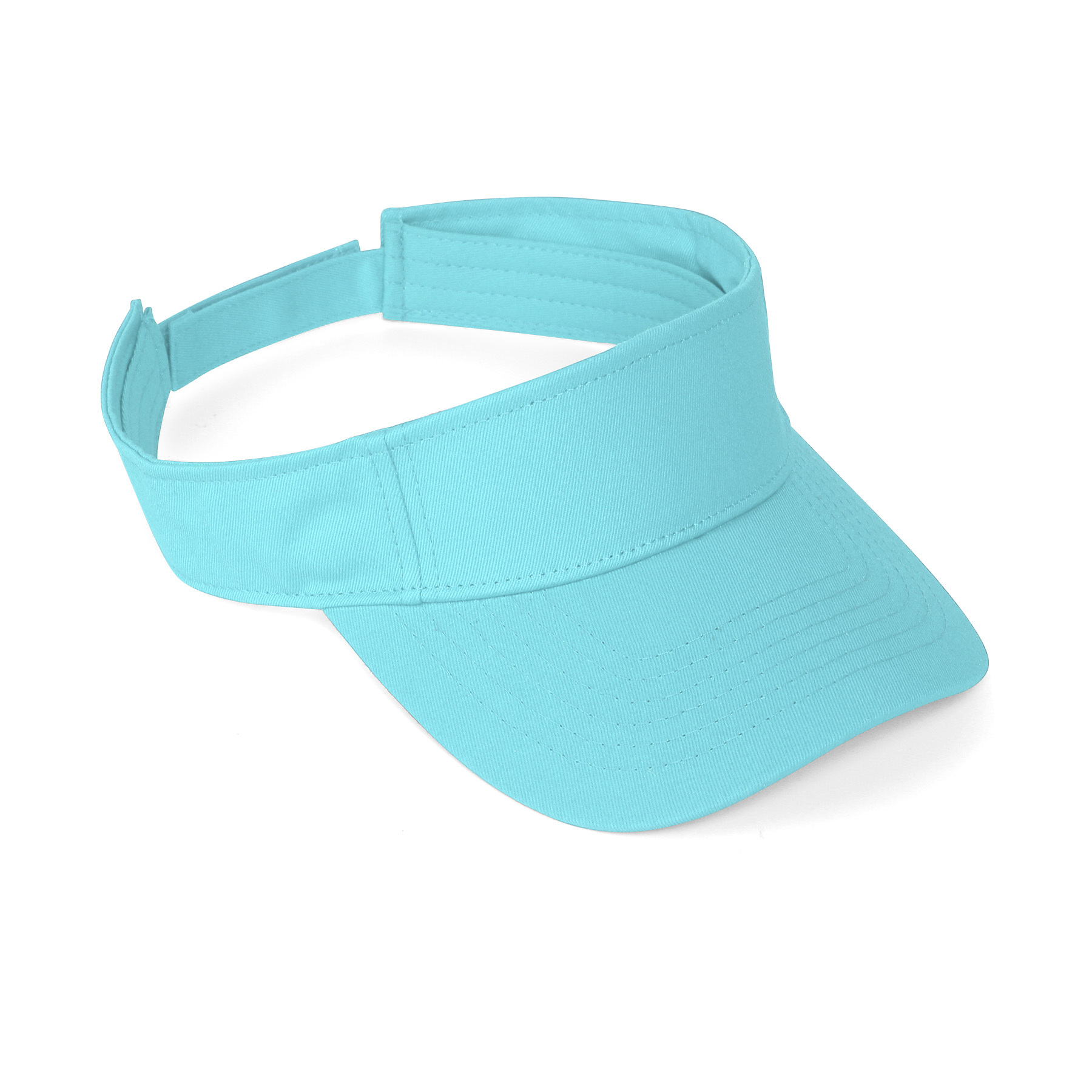 Structured Cotton Visor Hat