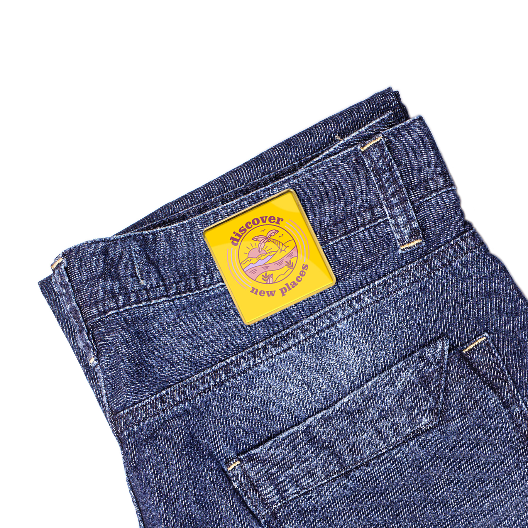 Pre-Printed Epoxy-Coated Lapel Pins (Standard Designs)