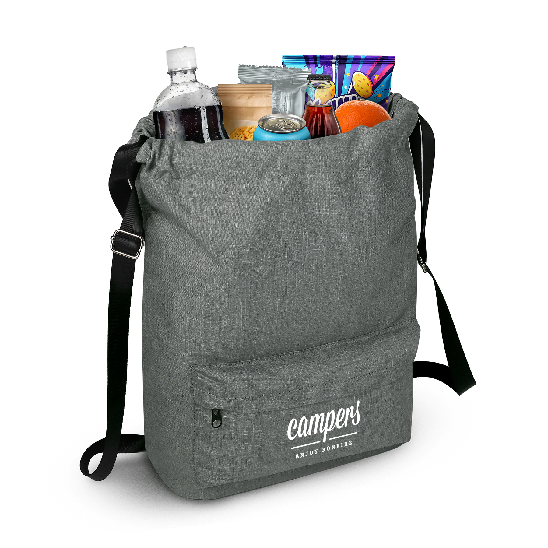 EcoVenture Recycled Drawstring Backpack