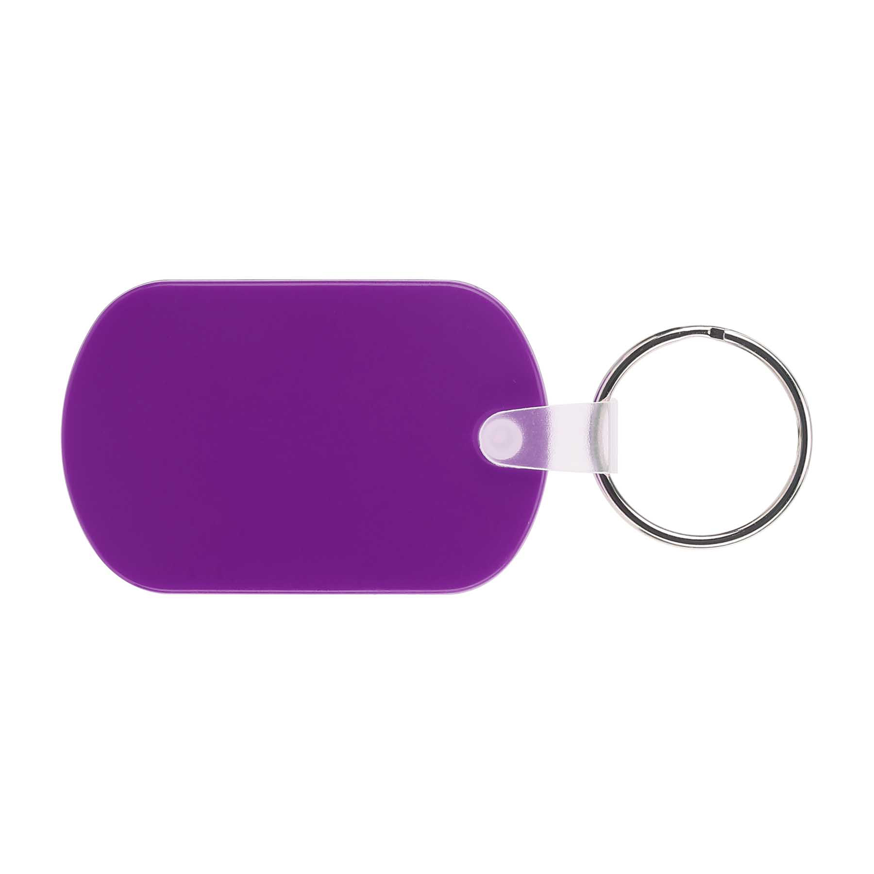 Oval PVC Key Tag