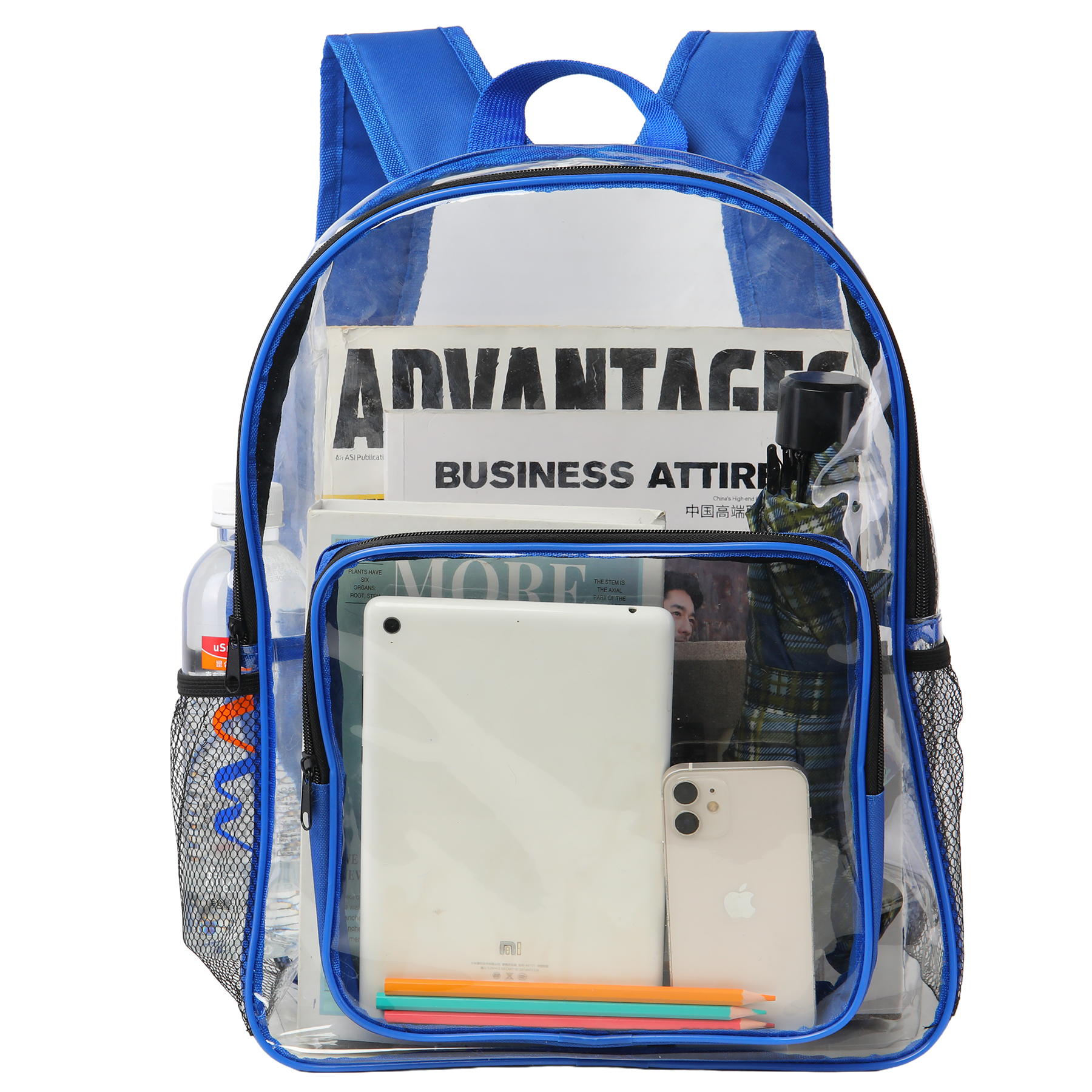 Duty-Grade Clear Security Backpack