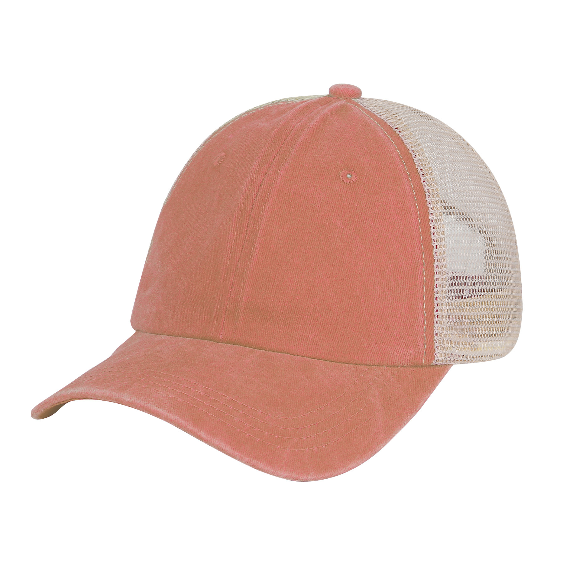 Soft Cotton Pigment Dyed Trucker Cap