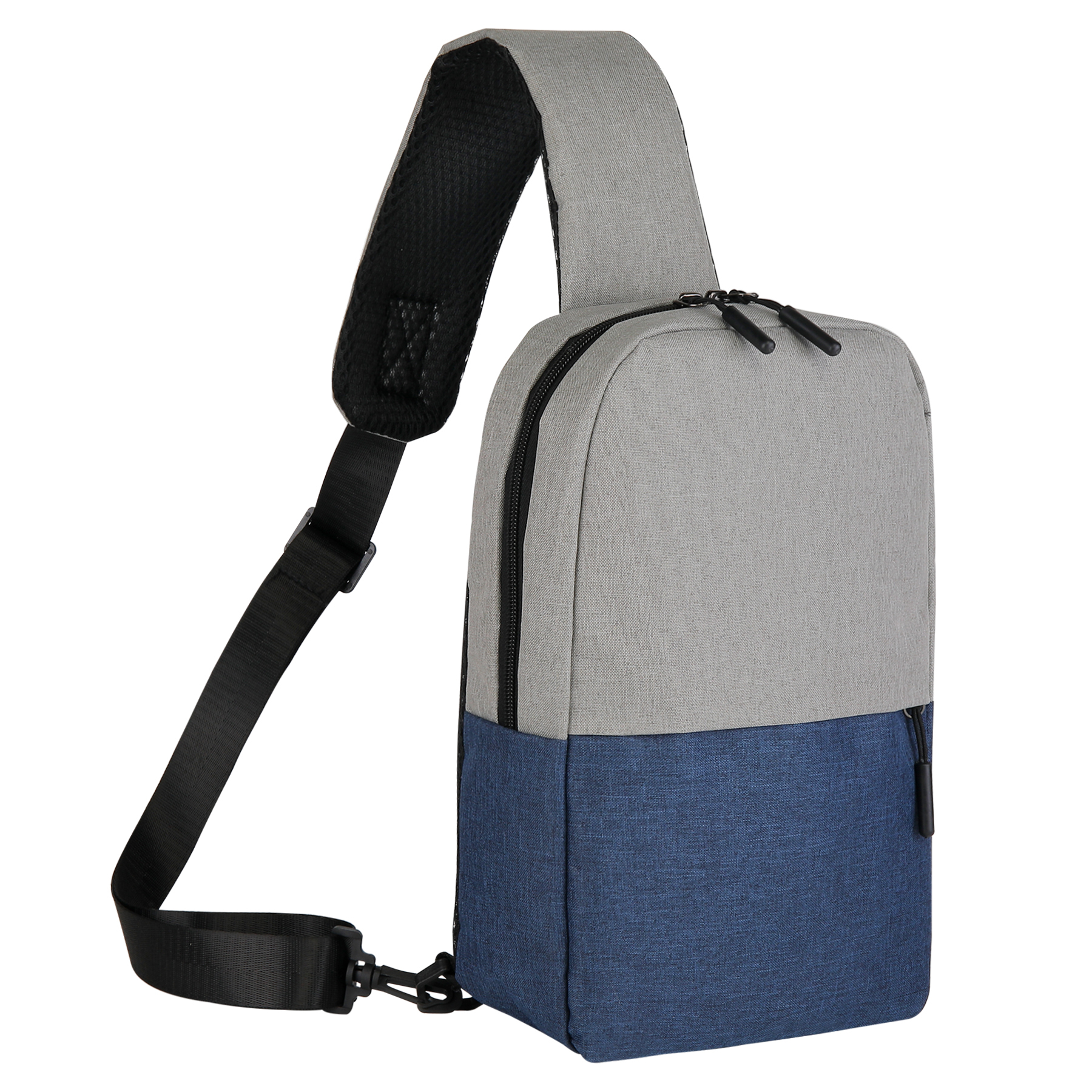 Dual-Tone Crossbody Sling Pack