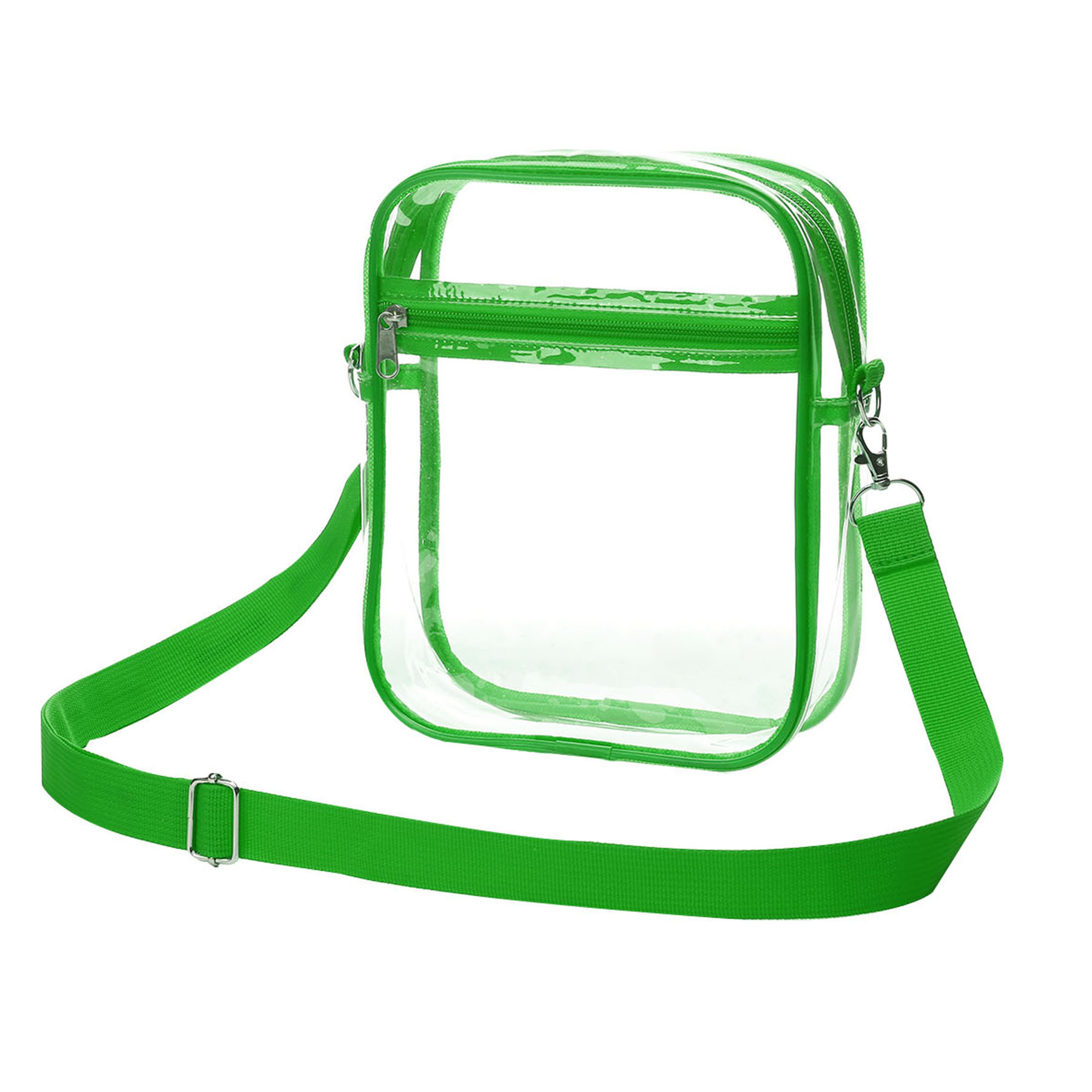 Transparent PVC Crossbody Stadium Bag