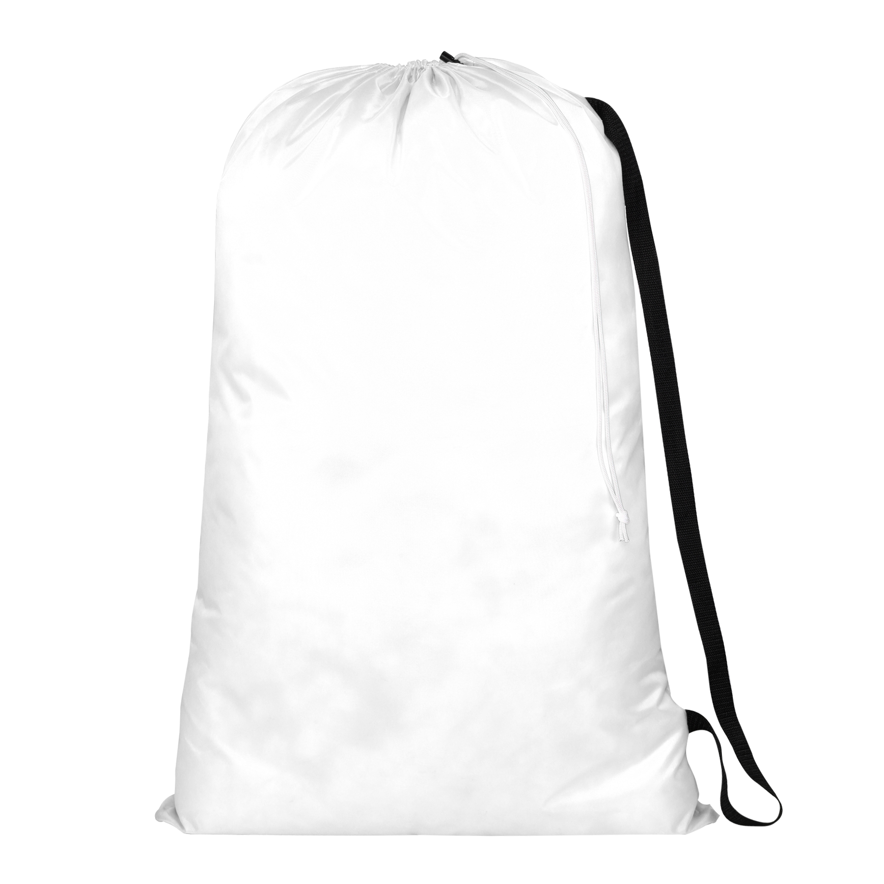 Drawstring Laundry Sack with Shoulder Strap