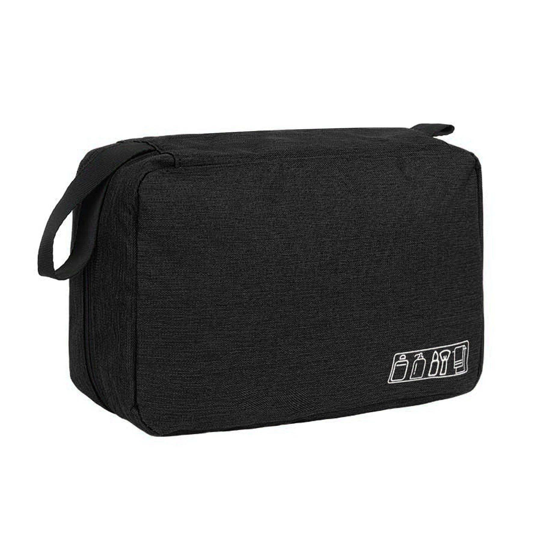 Flecked Hanging Cosmetic Bag
