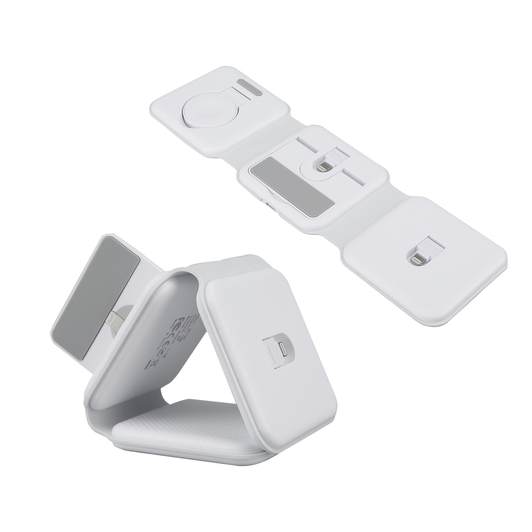3 - in - 1 10W Charging Dock with Foldable Design