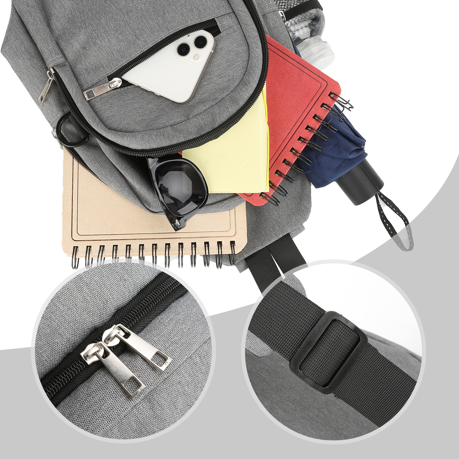 Classic Crossbody Sling Backpack