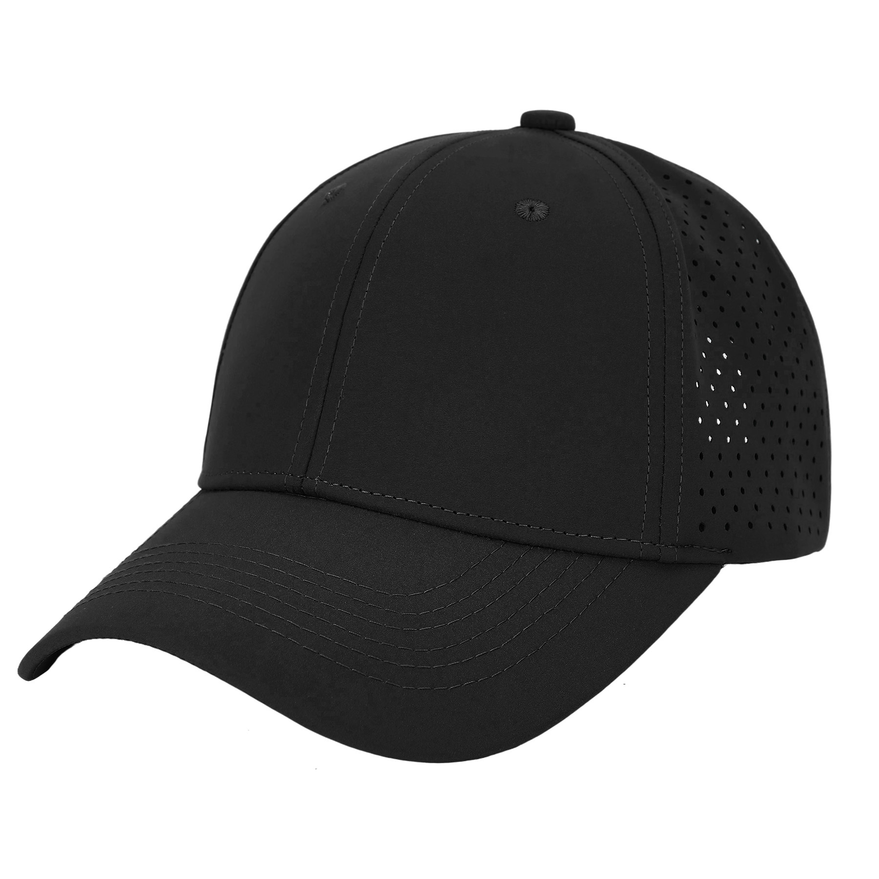 Performance 6-Panel Polyester Baseball Cap