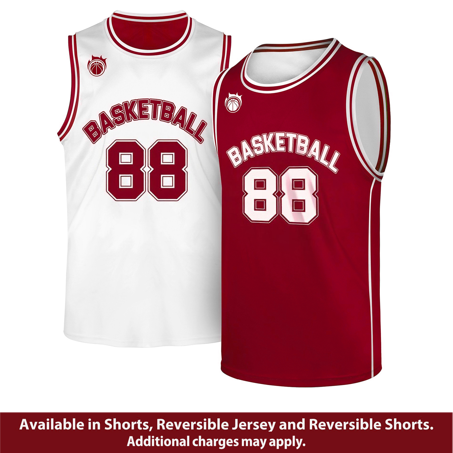 Custom Full-Color Sublimated Basketball Jersey