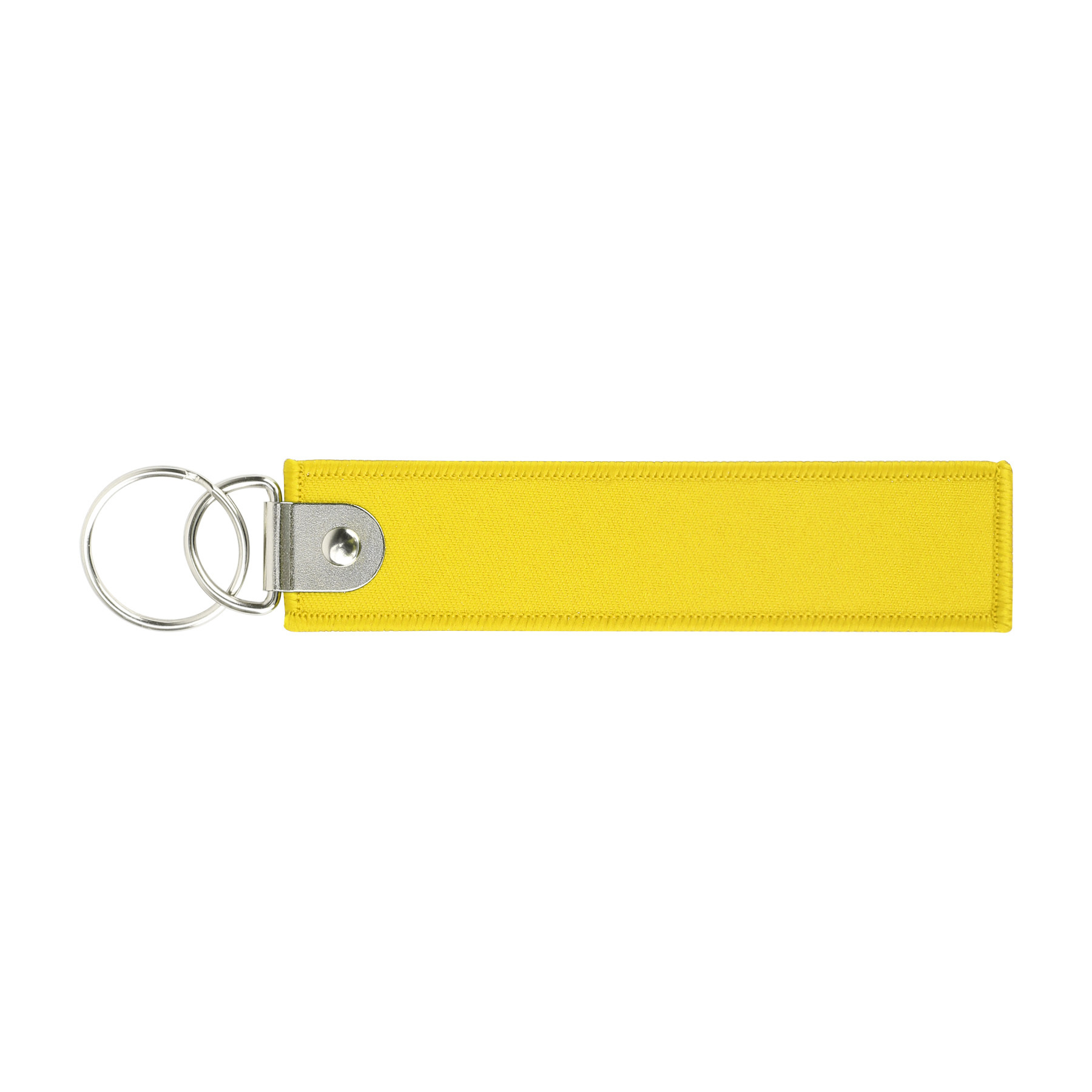 Woven Luggage Tag Keychain