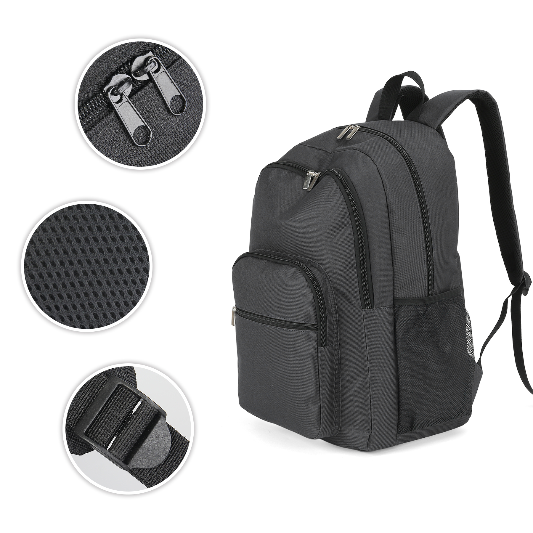 15.6" Chicago Academic Backpack with Laptop Sleeve