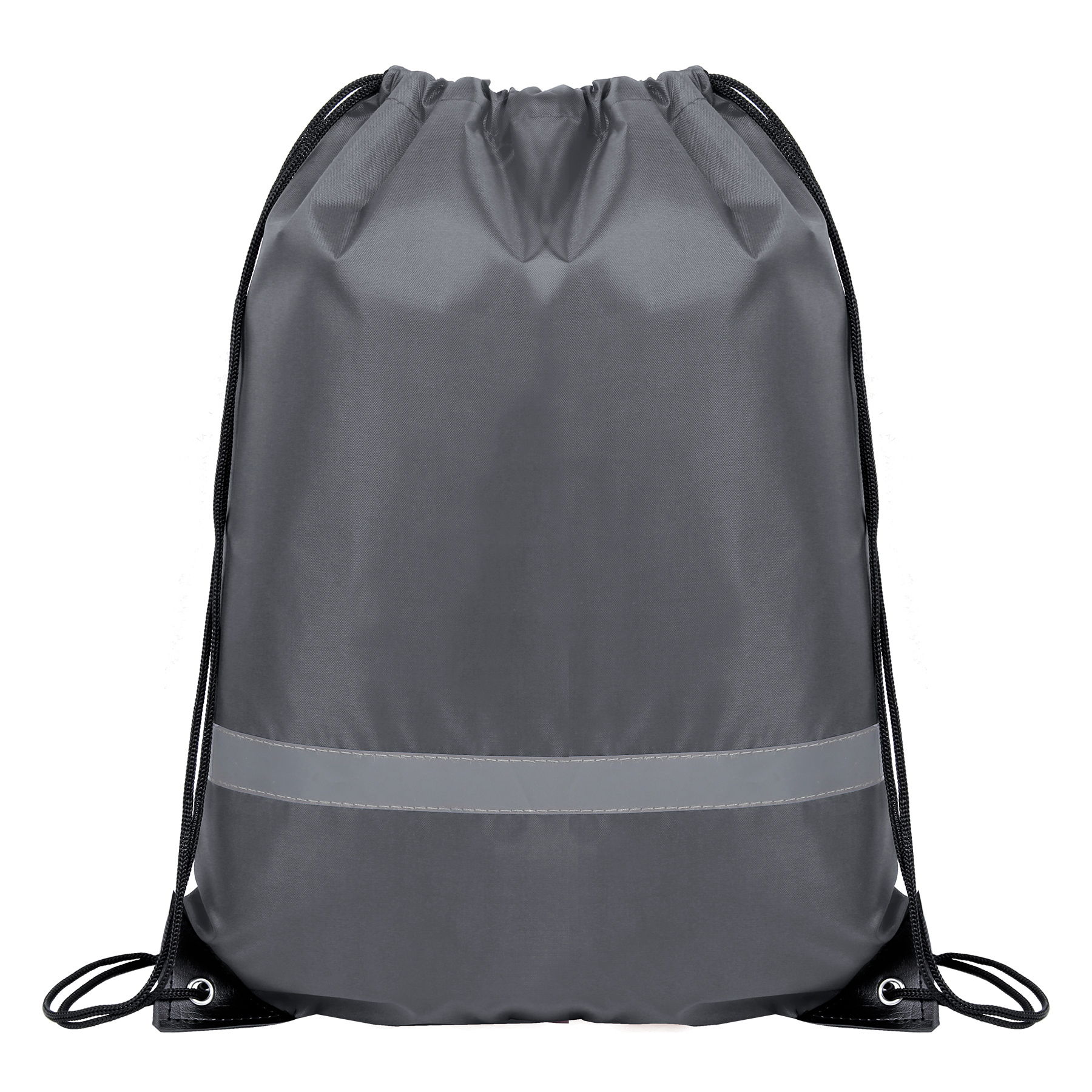 Reflective Polyester Drawstring Bag