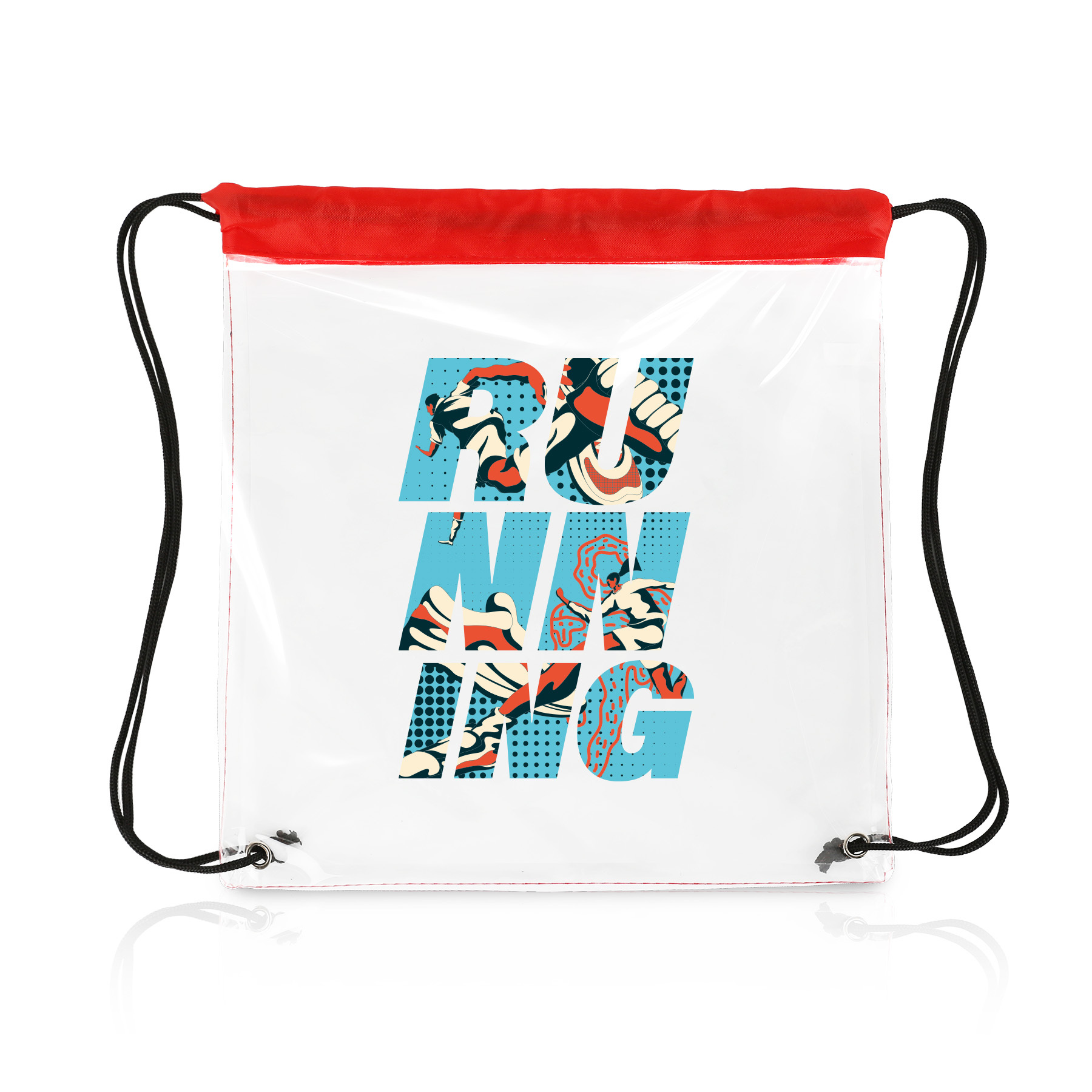 Transparent Stadium Drawstring Sportpack