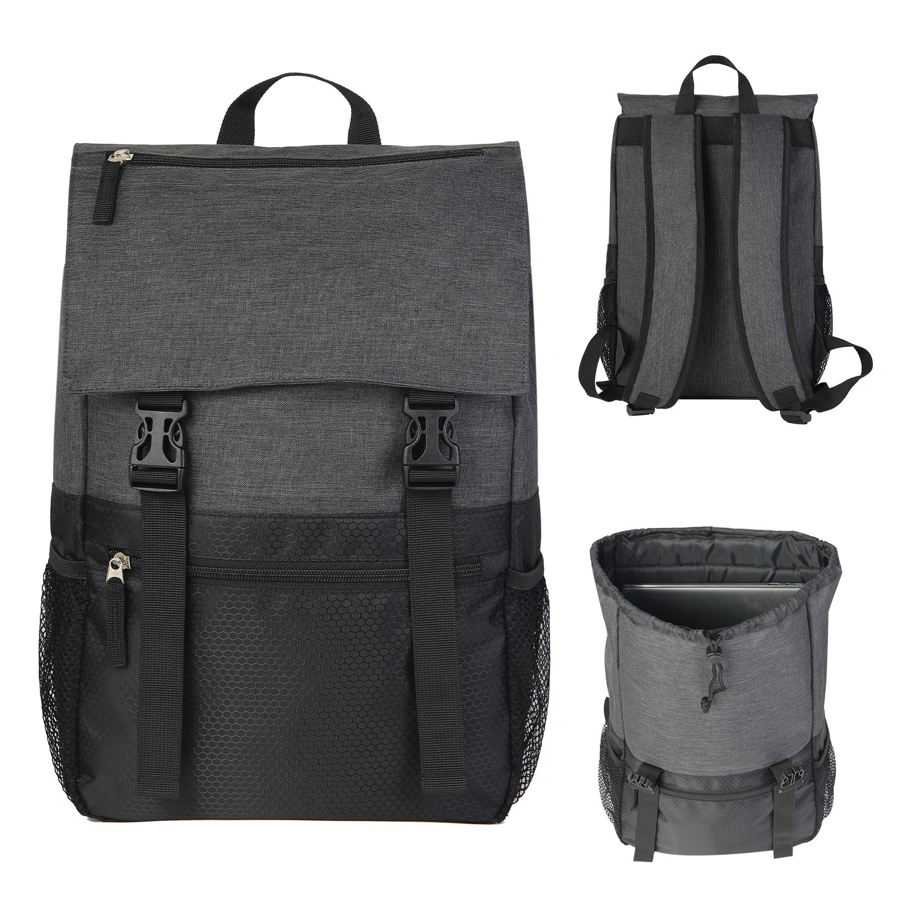 Rucksack Style Backpack