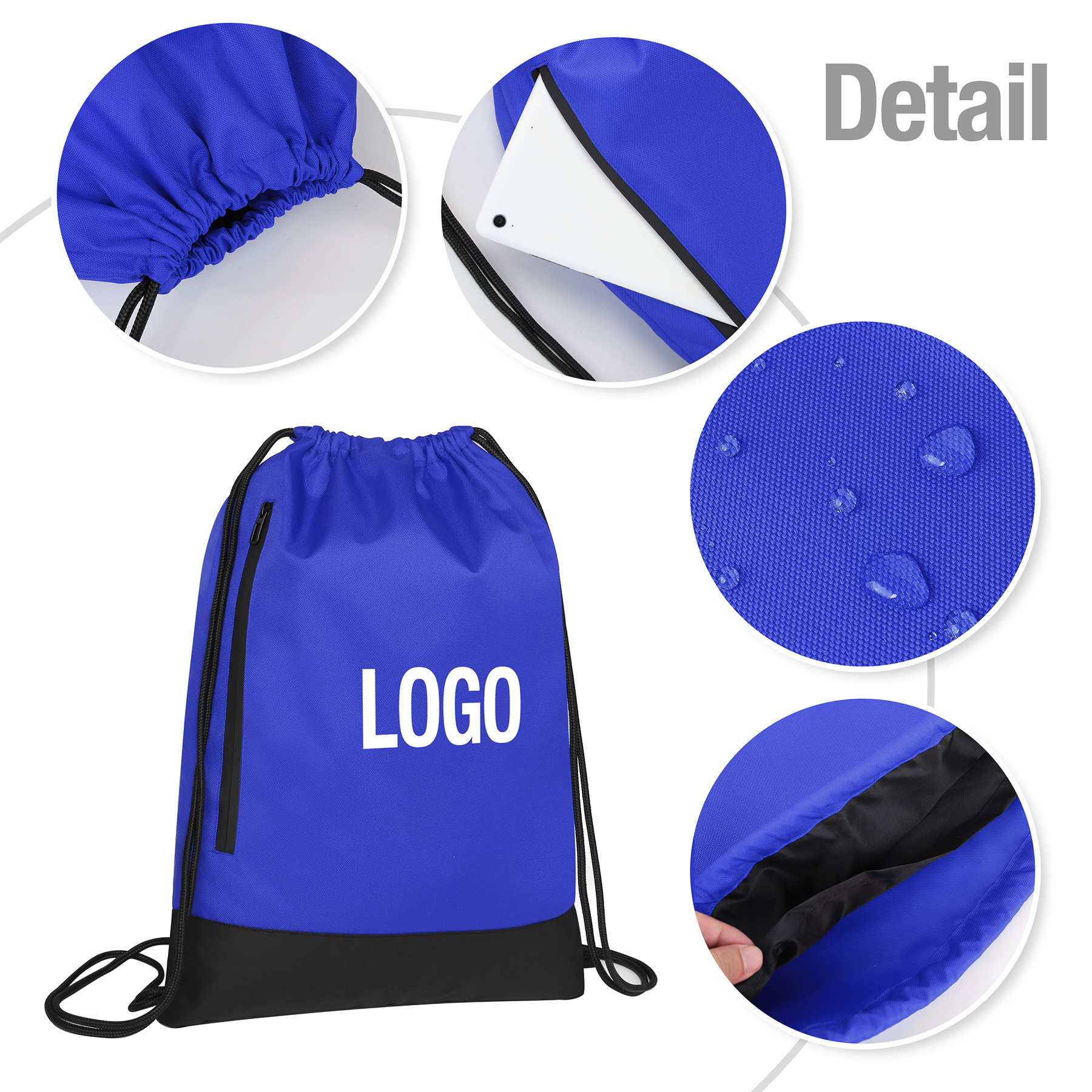 Premium Waterproof Drawstring Backpack