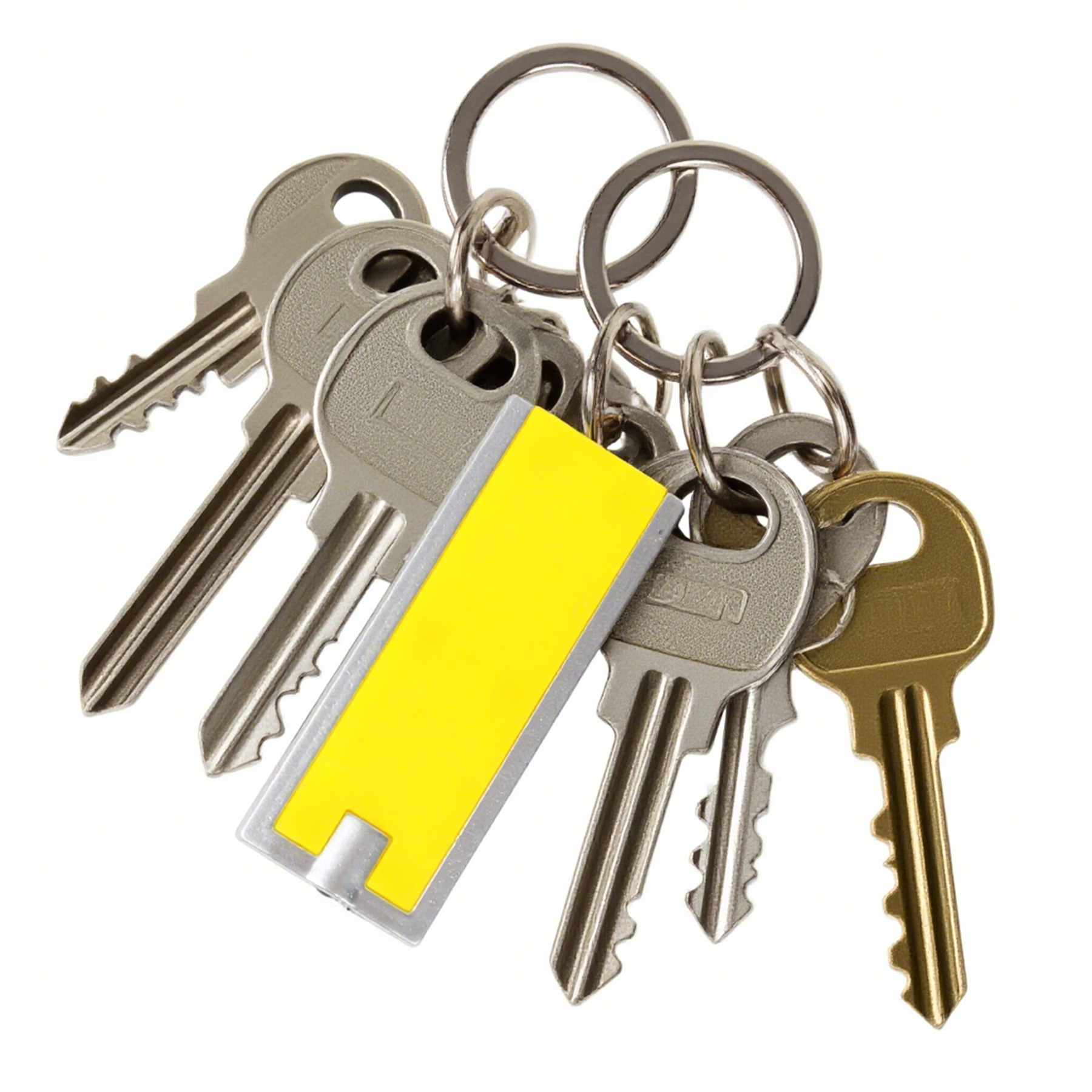 Ultra-Bright LED Flashlight With Swivel Key Chain