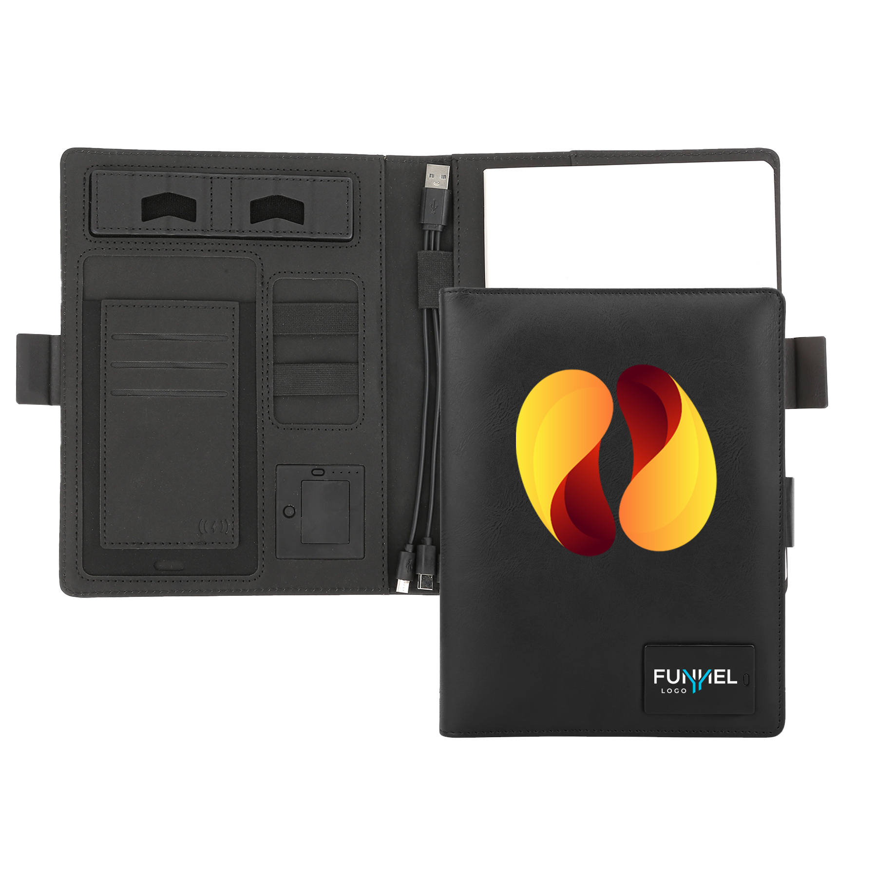 Illuminated Professional Charging Briefcase
