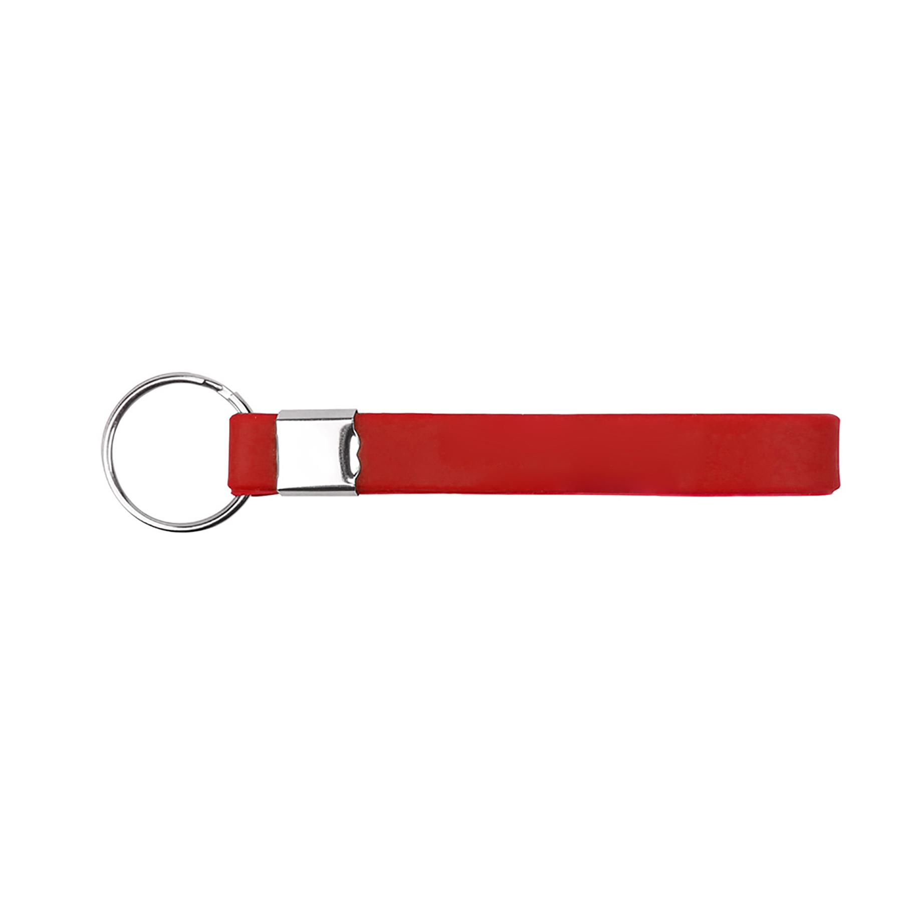 Printed Silicone Wristband Keychain