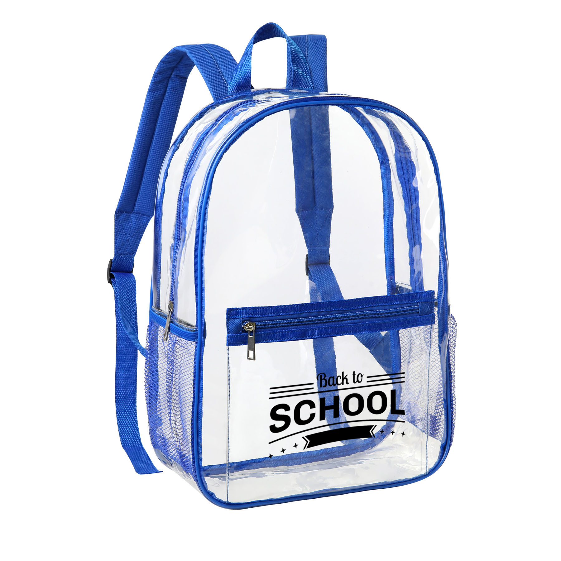 Reinforced Clear PVC Security Backpack