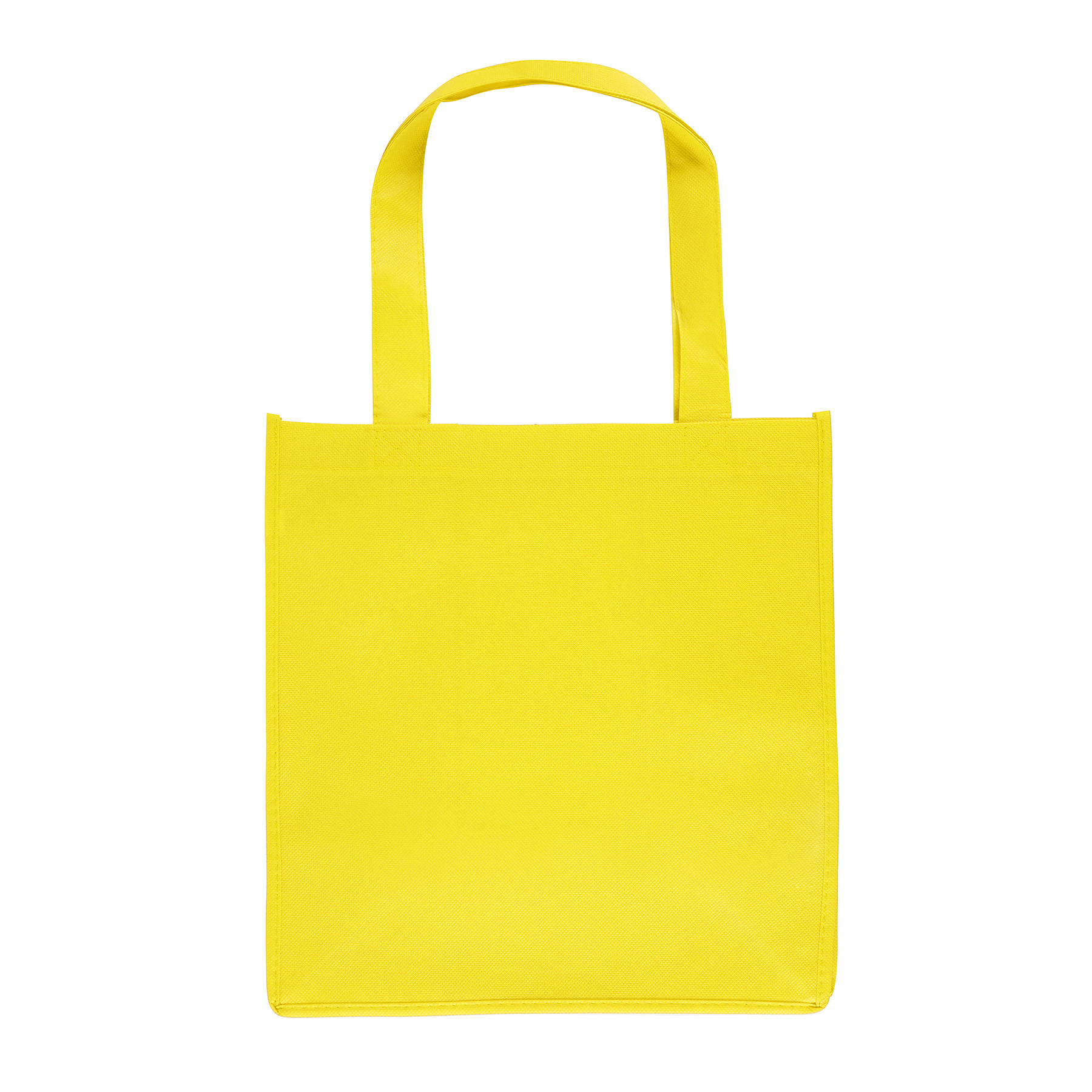 Reusable Non-woven Grocery Tote Bags（12'' x 13'' x 8''）