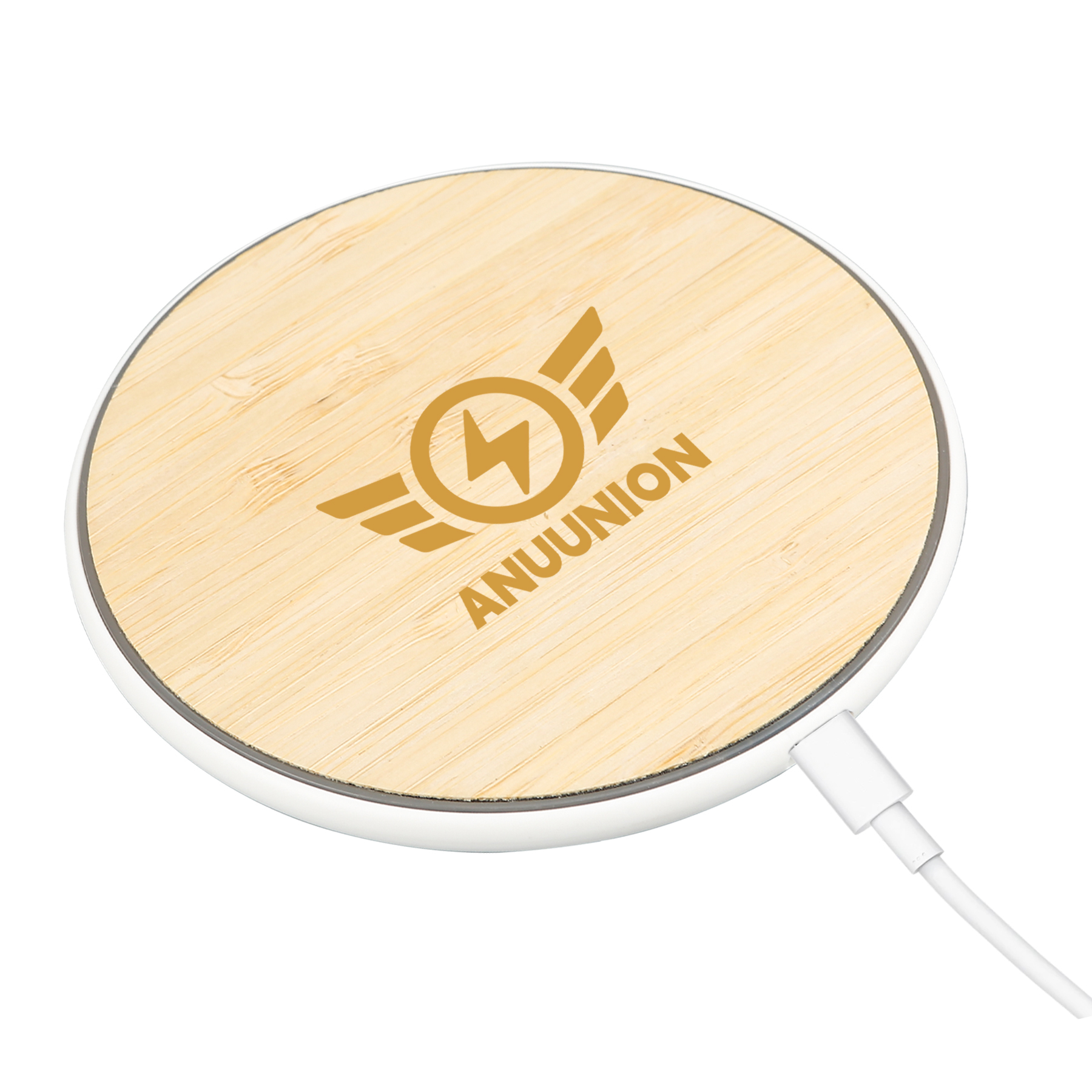 15W Bamboo Wireless Charger