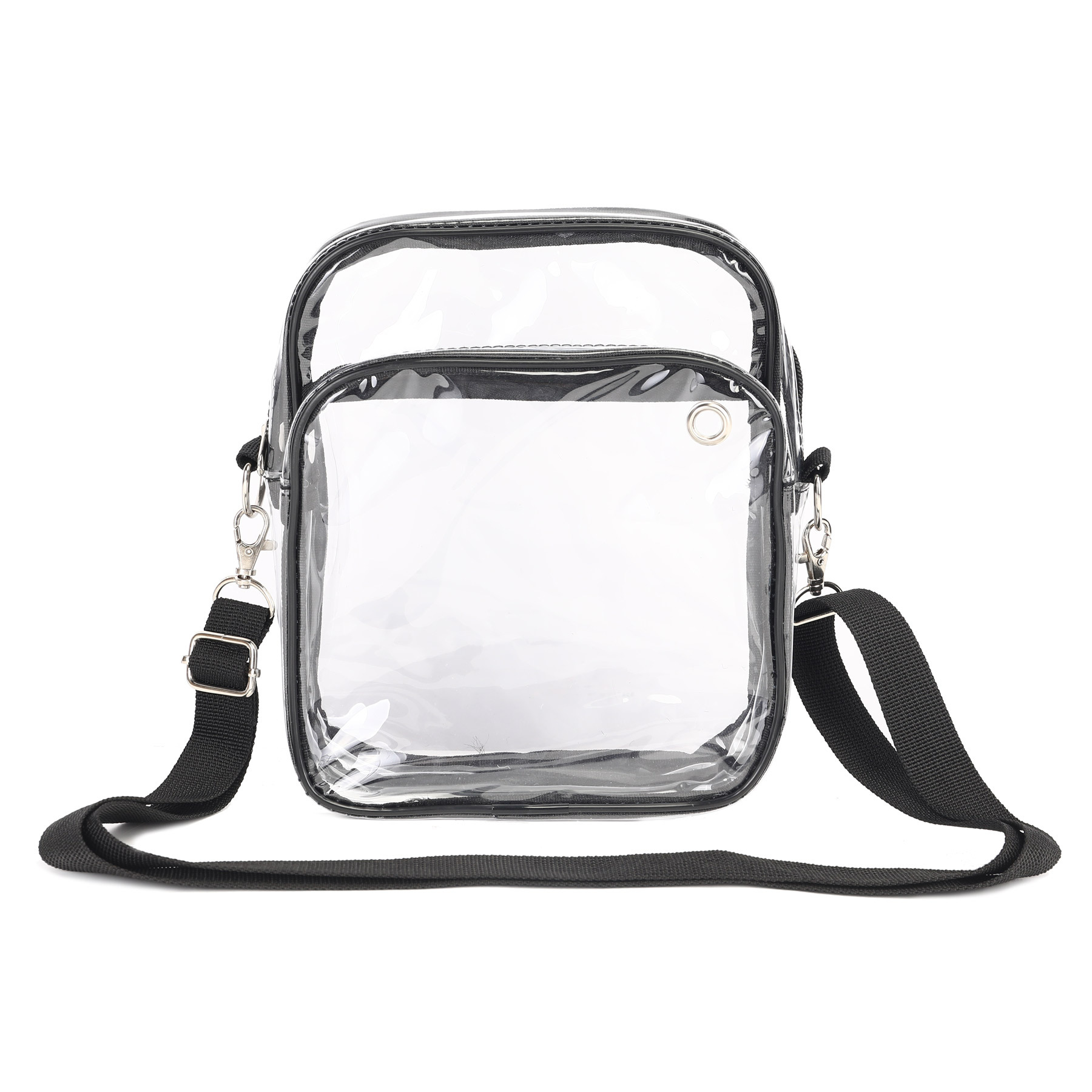 Transparent PVC Crossbody Shoulder Bag